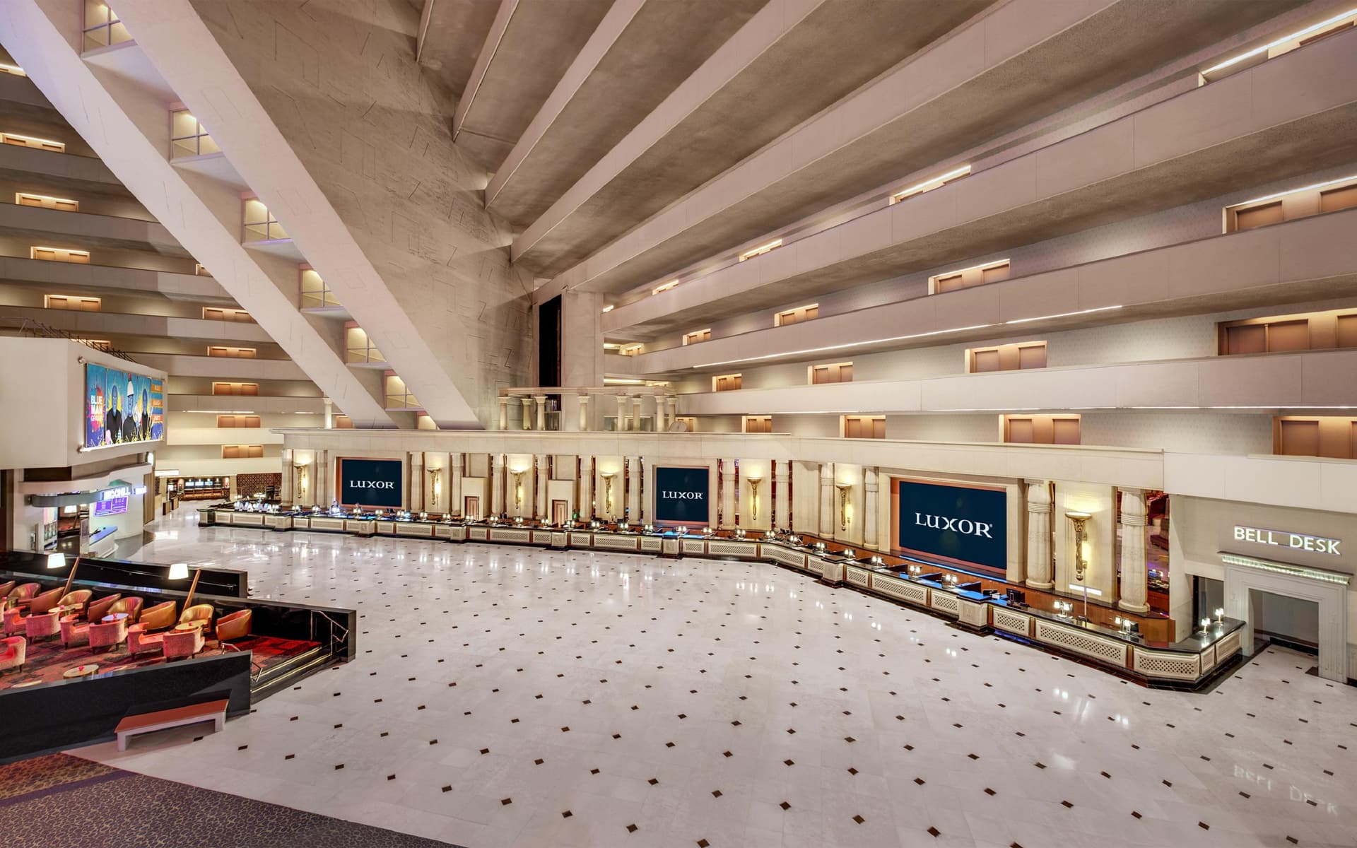 Inside The Luxor Casino & Resort