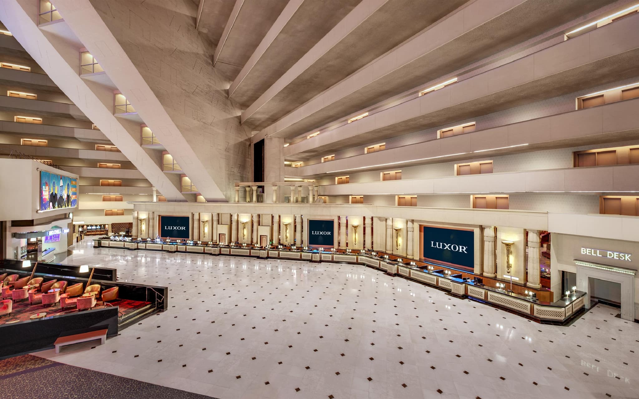 Inside The Luxor Casino & Resort
