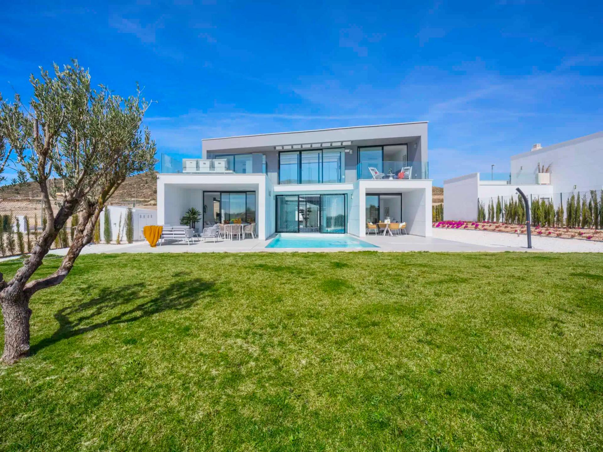 Panoramic view of a villa at Altaona Village