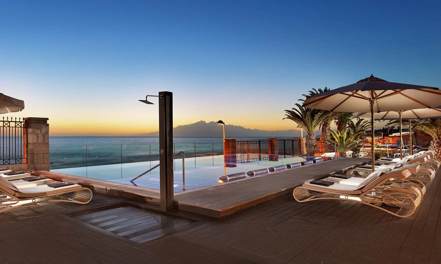 Outdoor swimming pool at H10 Costa Adeje Palace