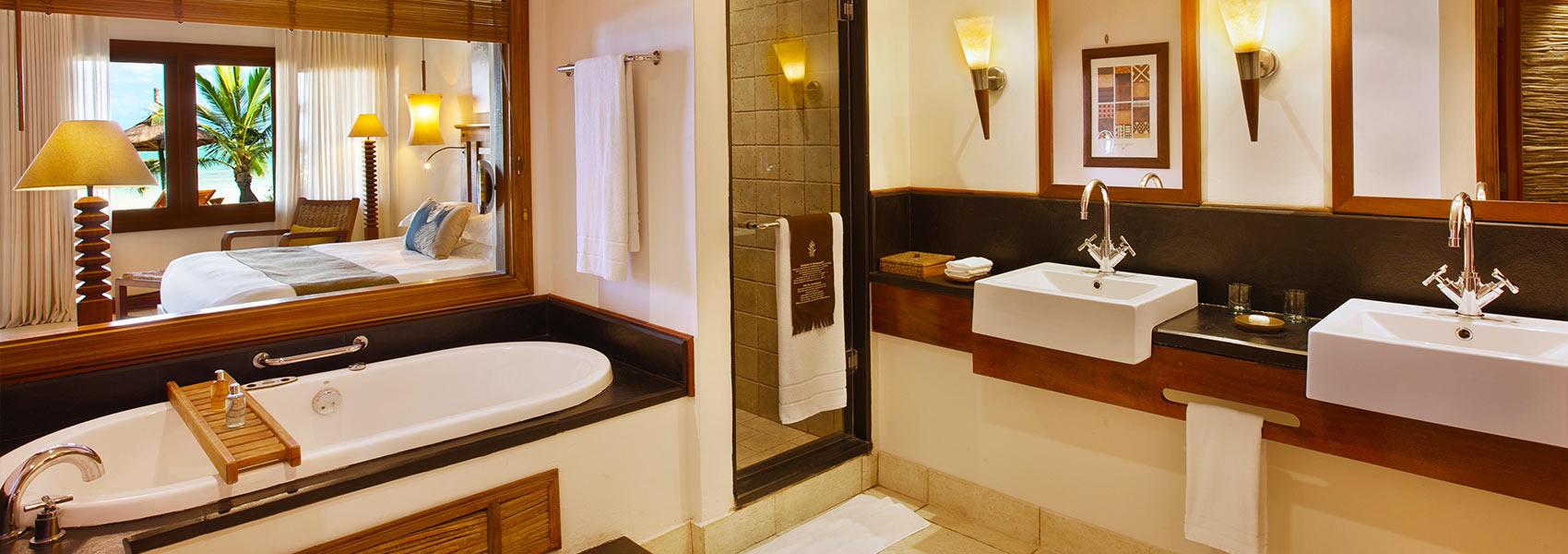 Bathroom as part of a suite at the Heritage Awali