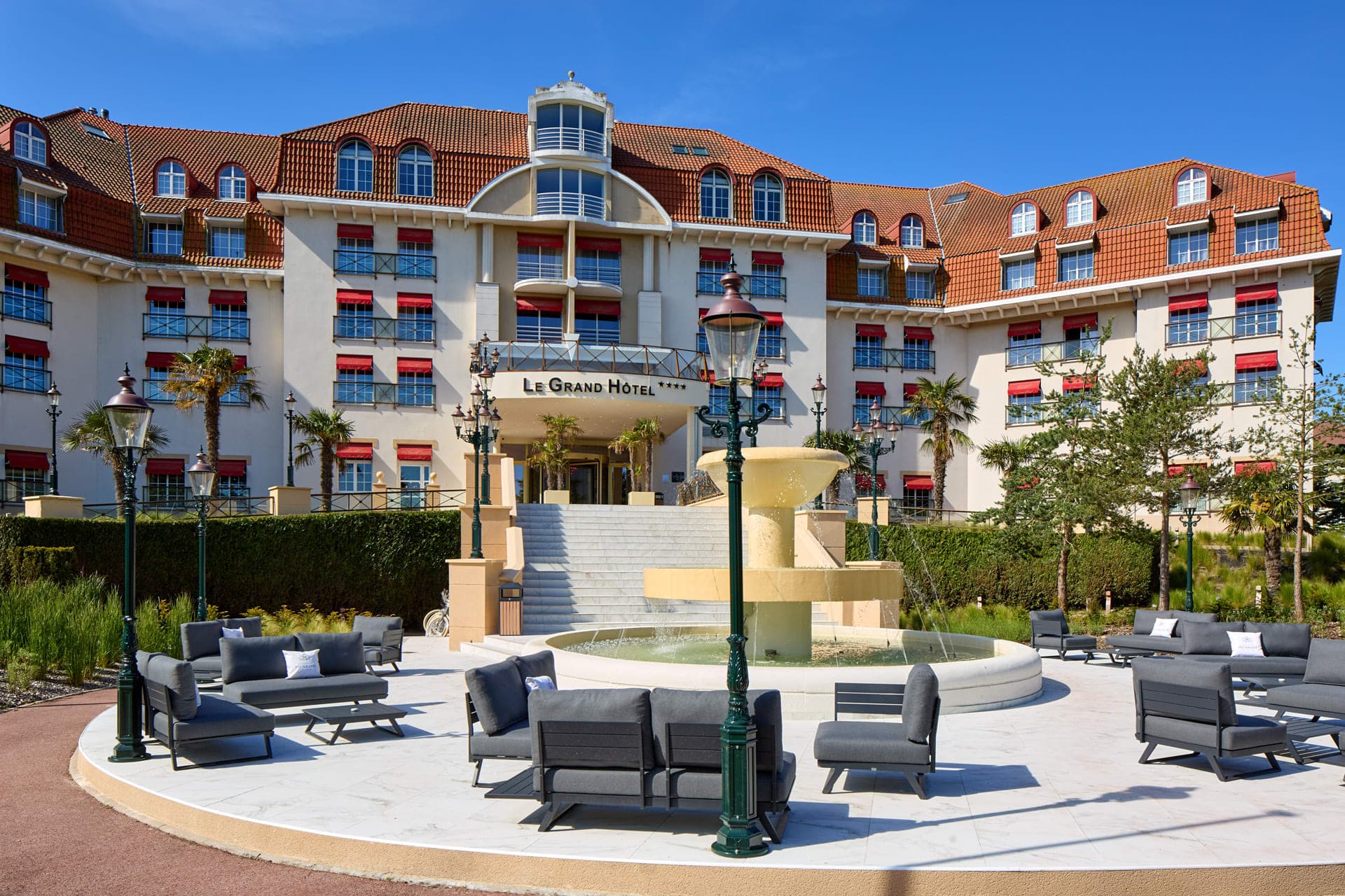 Exterior view of the Le Grand Hotel Le Touquet