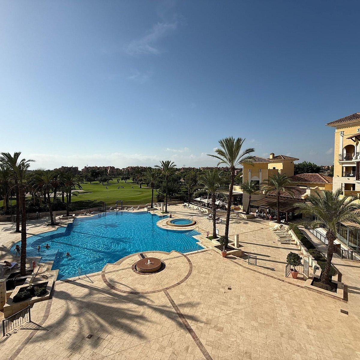 Outdoor pool area