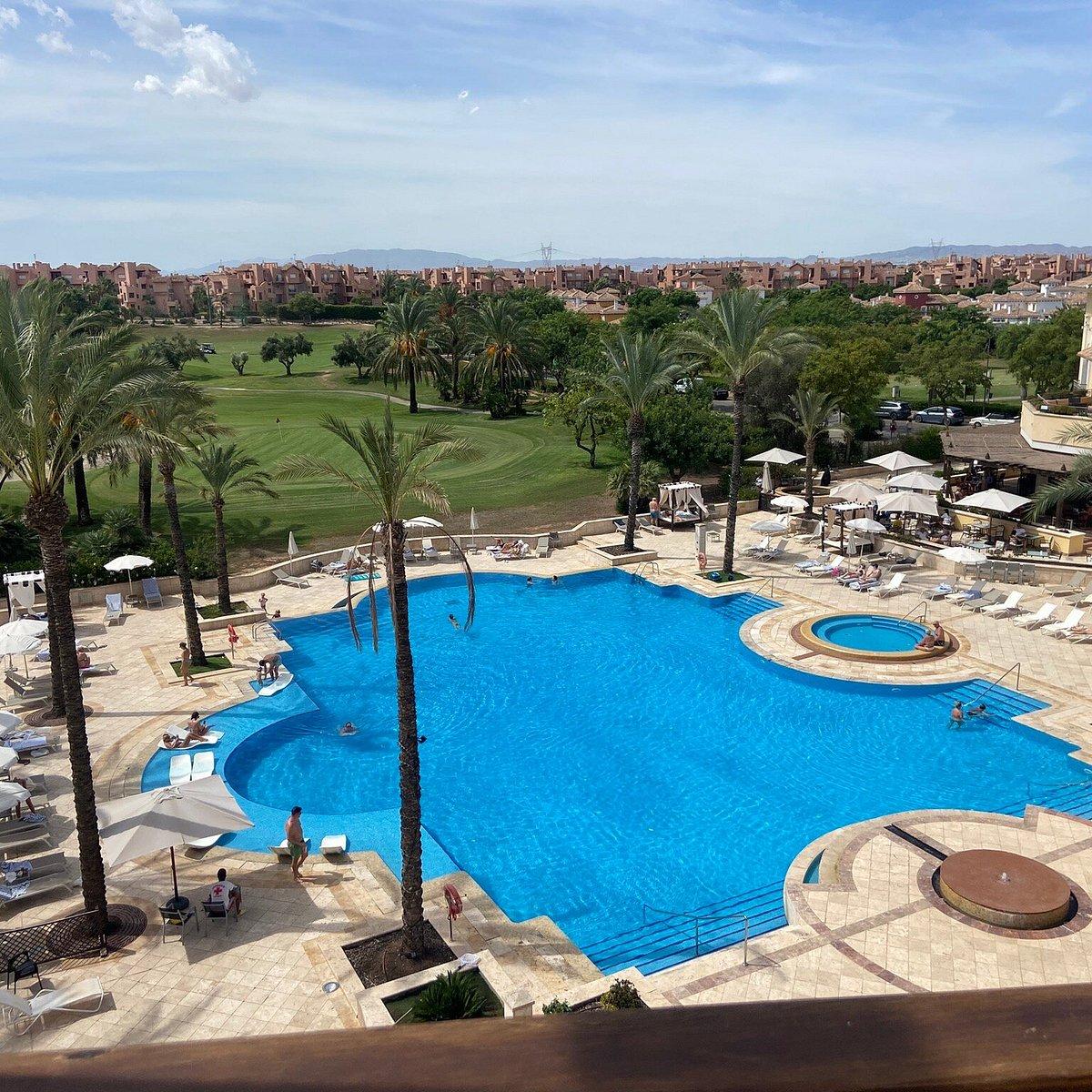 Outdoor pool area