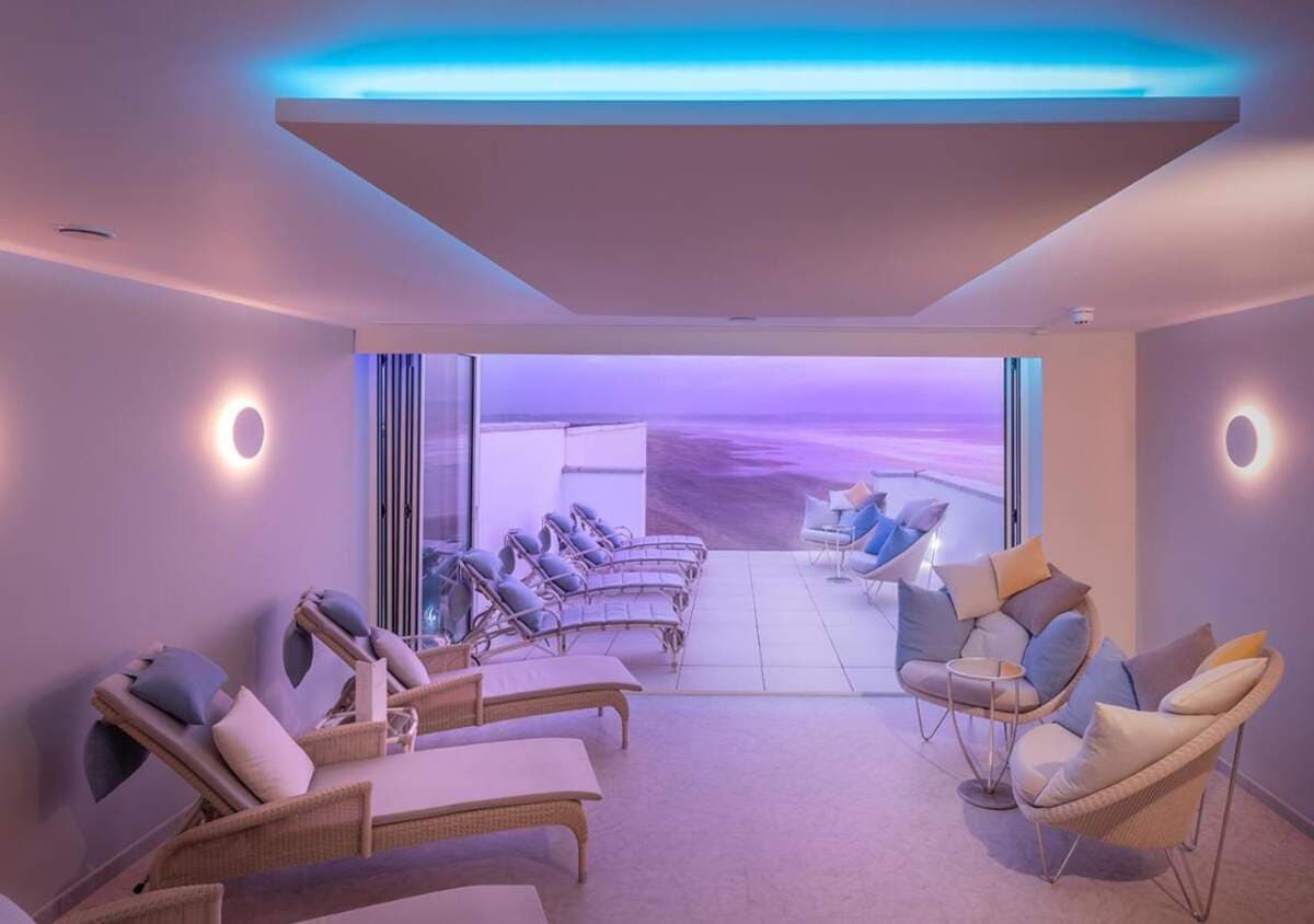 Spa facilities at the Saunton Sands Hotel