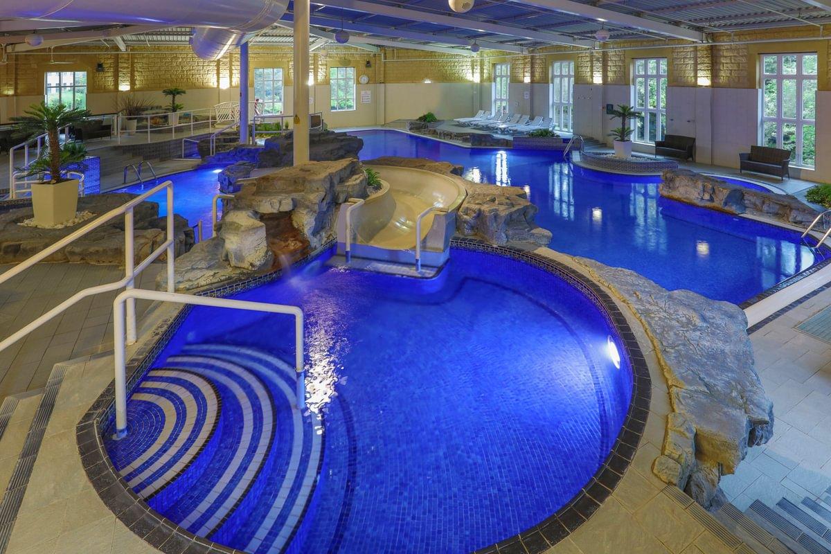 Indoor pool area