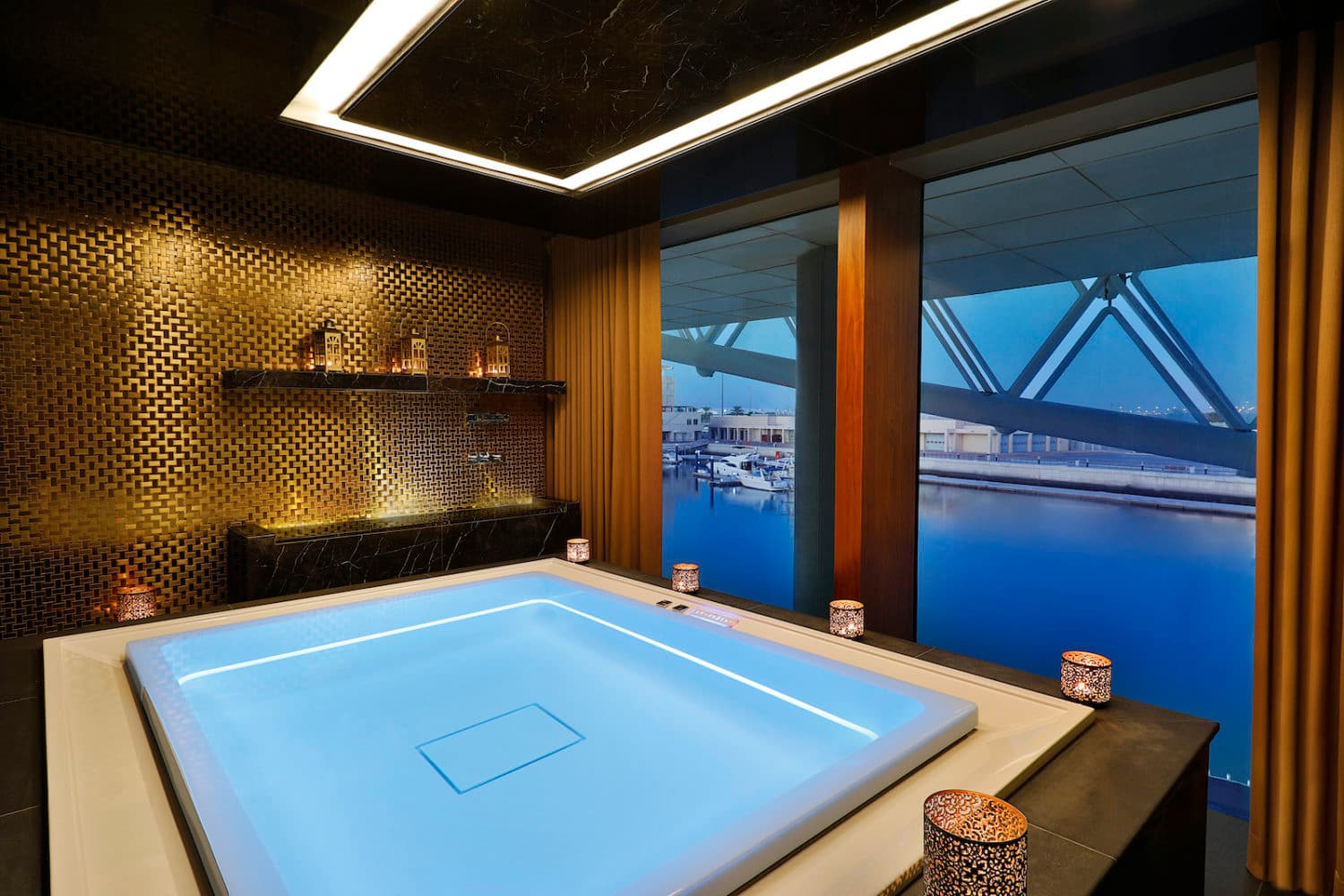 Spa facilities at the W Abu Dhabi - Yas Island