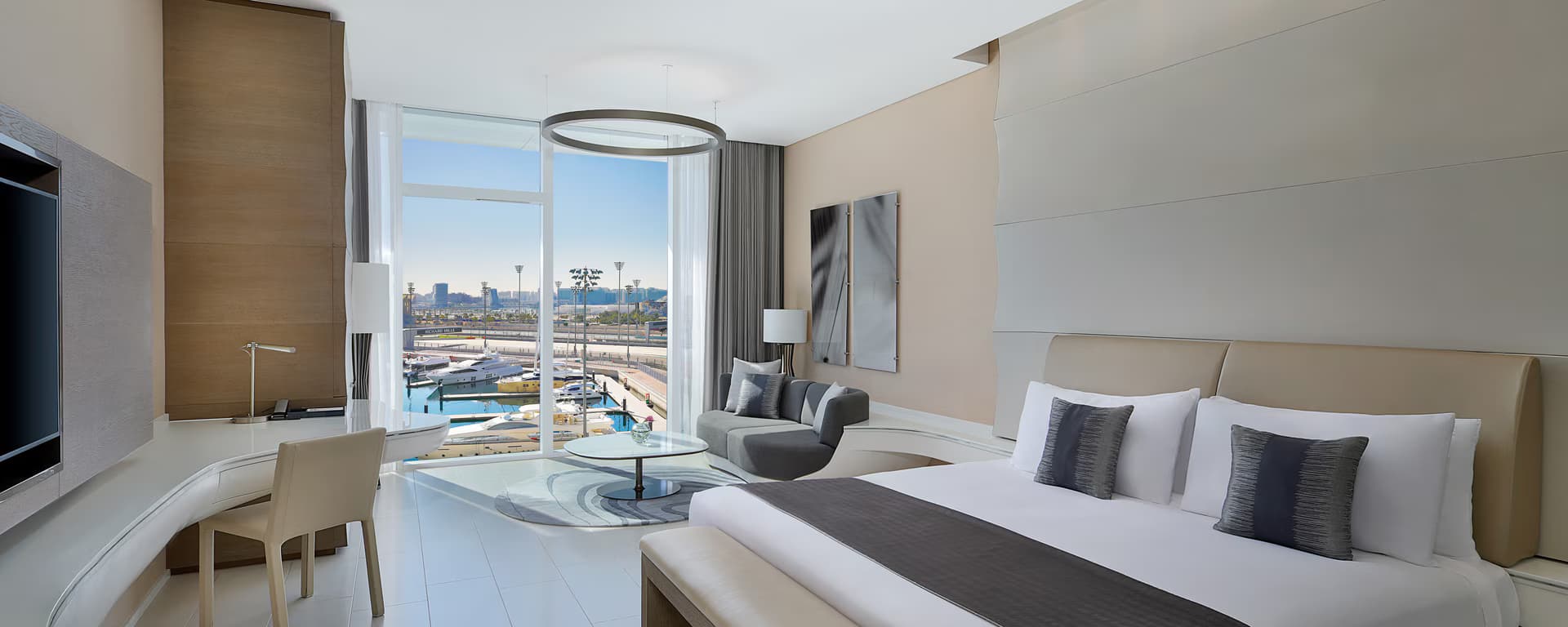 Double bed suite at W Abu Dhabi - Yas Island