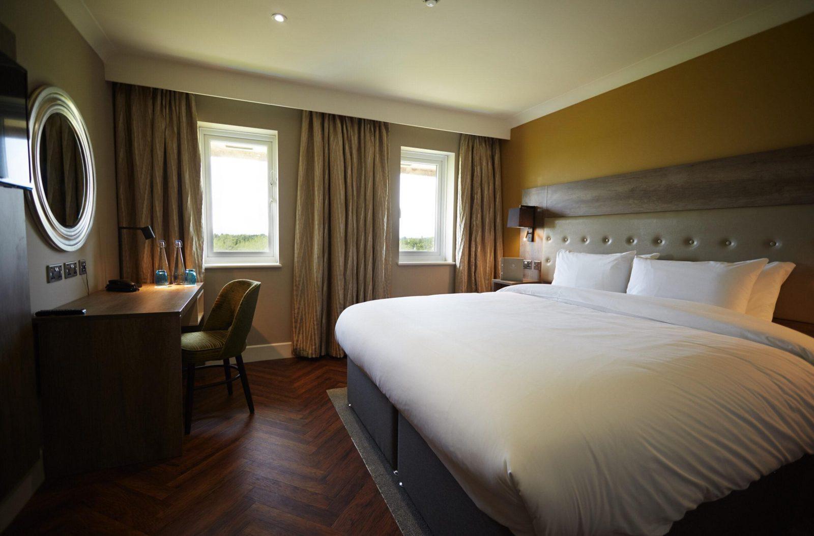 Double bed suite at the Wychwood Park Hotel