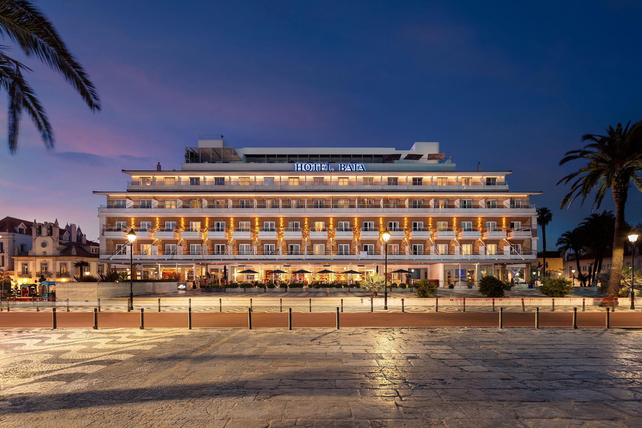 Panoramic view of Hotel Baia