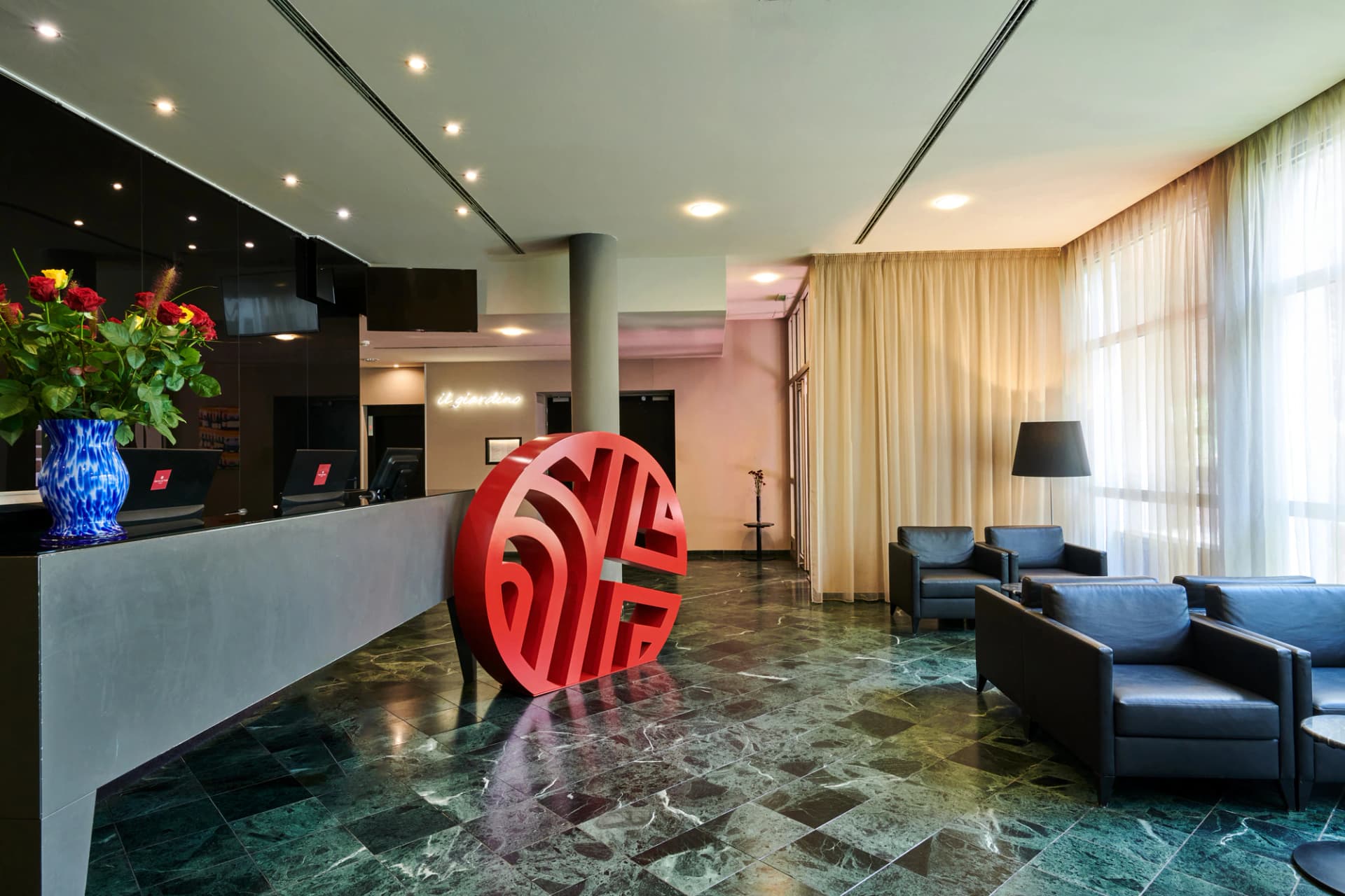 Reception at Hotel NH Prague City