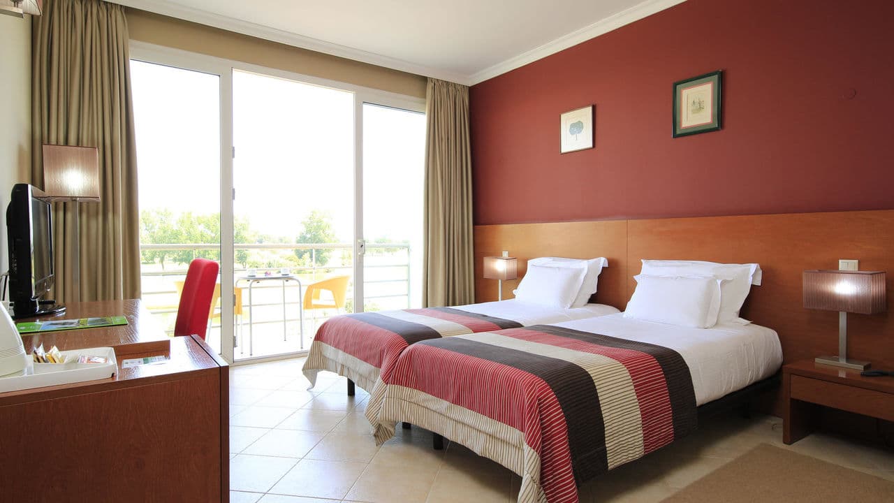 Double bed suite at Montado Hotel & Golf Resort