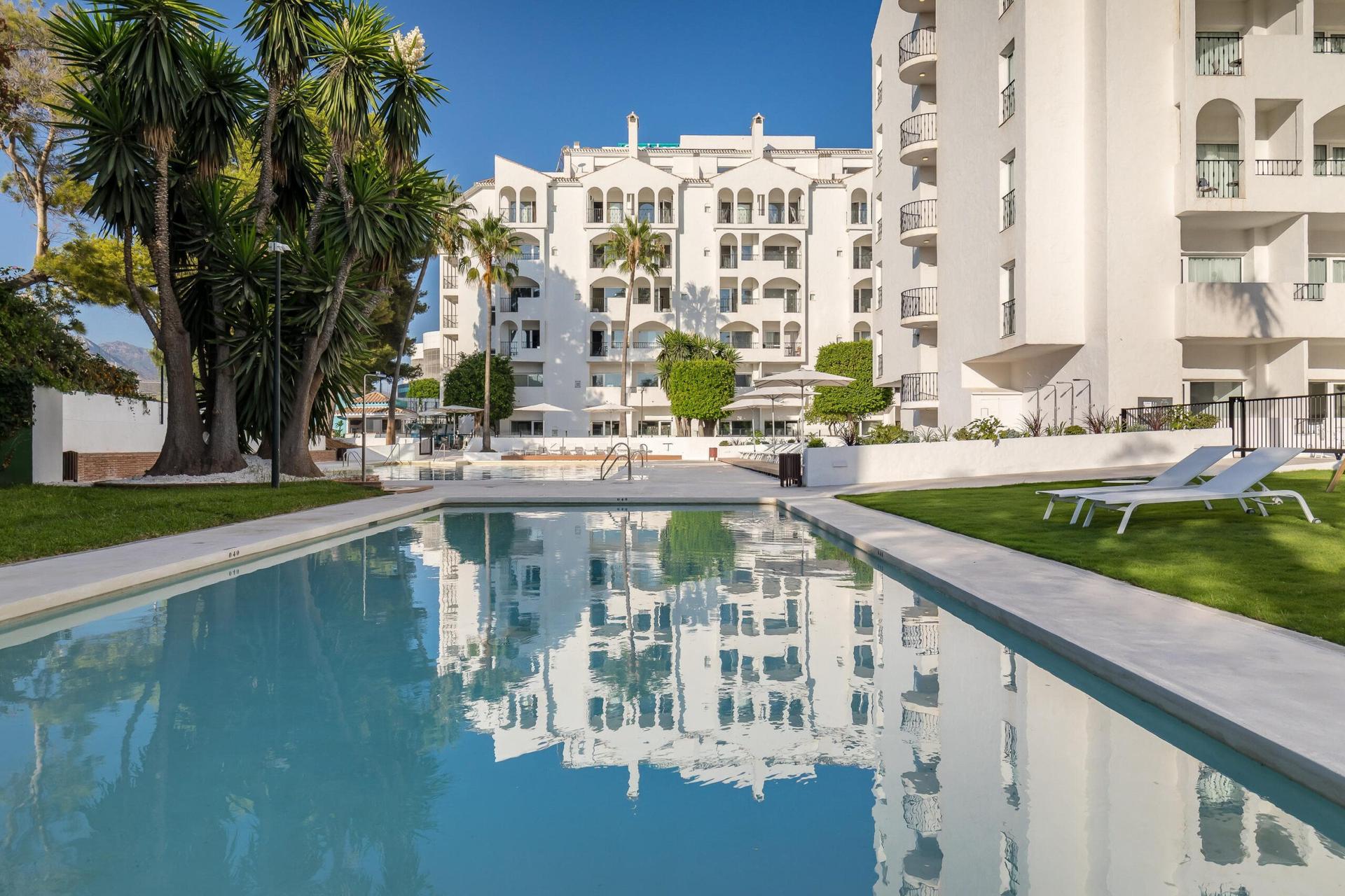 Outdoor swimming pool at Occidental Puerto Banus