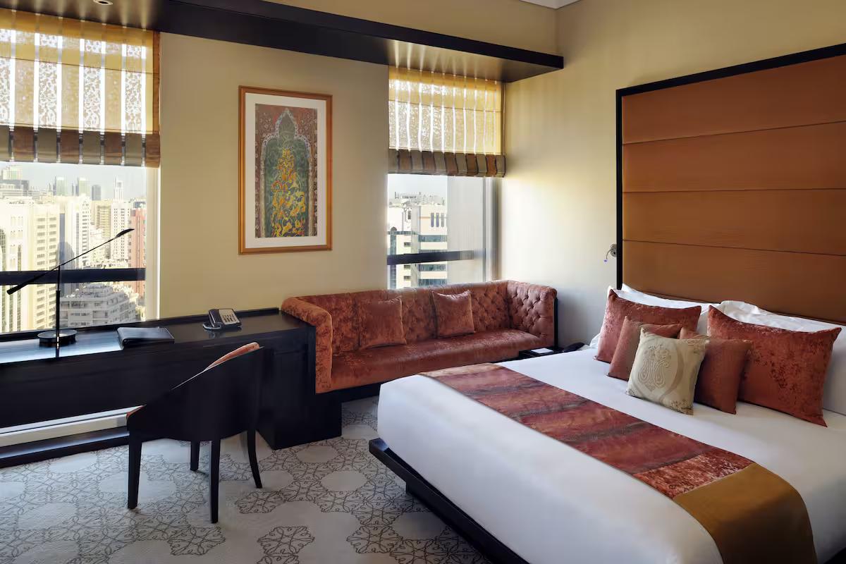 Double bed suite at the Southern Sun - Abu Dhabi