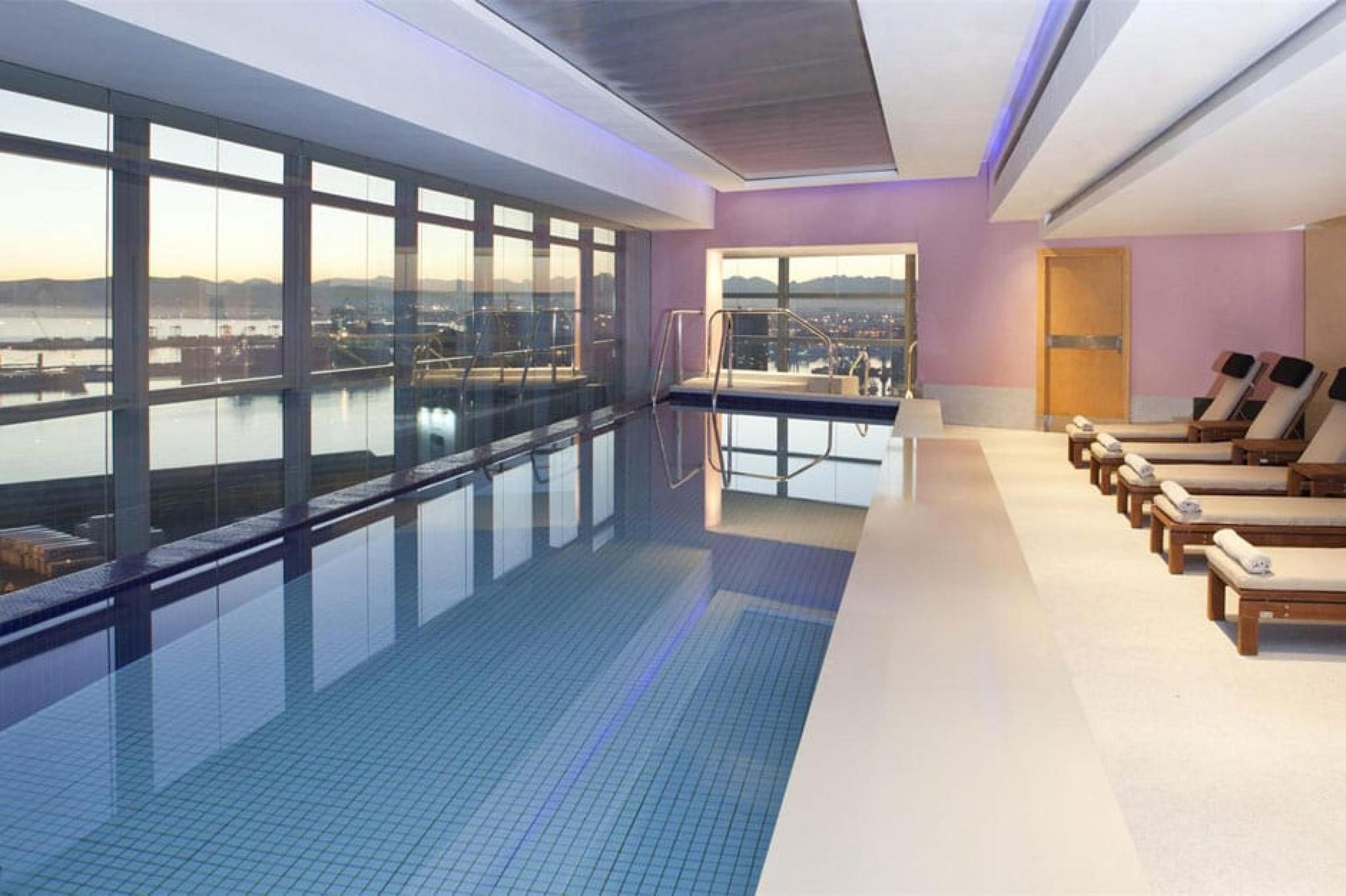 Indoor swimming pool at The Westin Cape Town