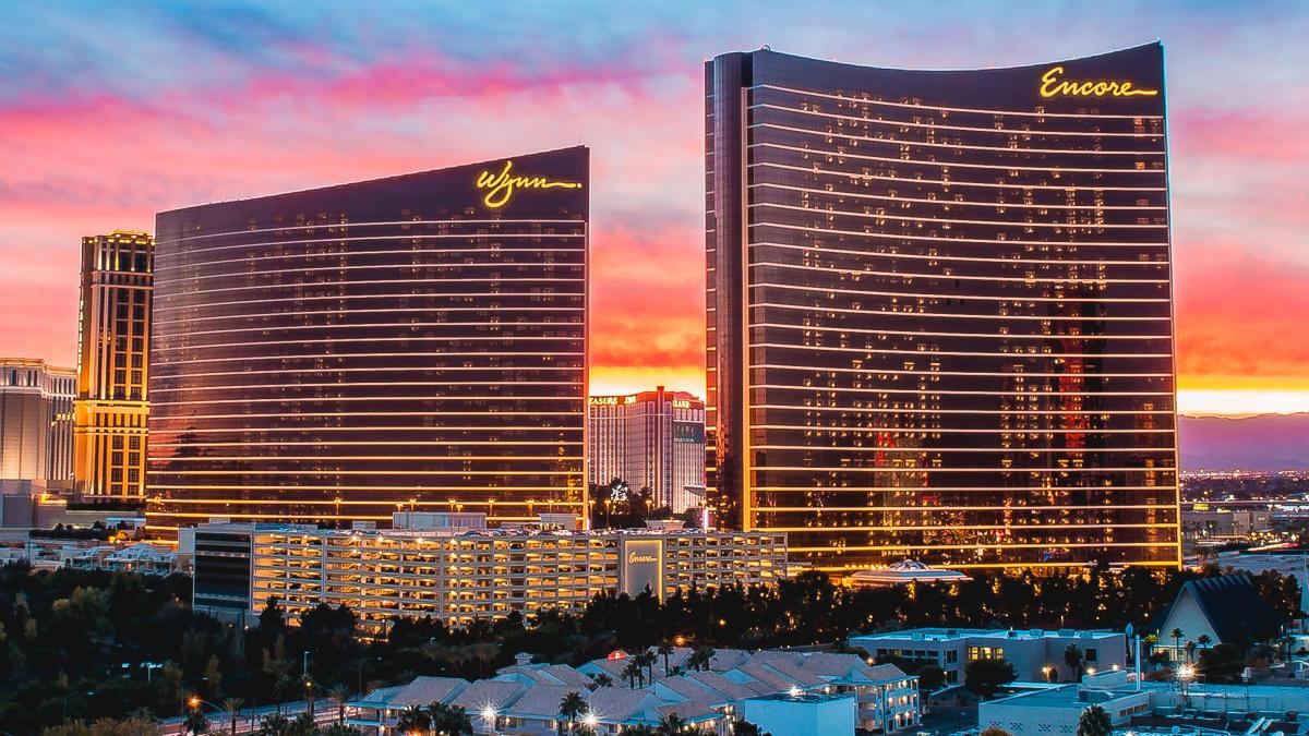 The Wynn Las Vegas twin buildings
