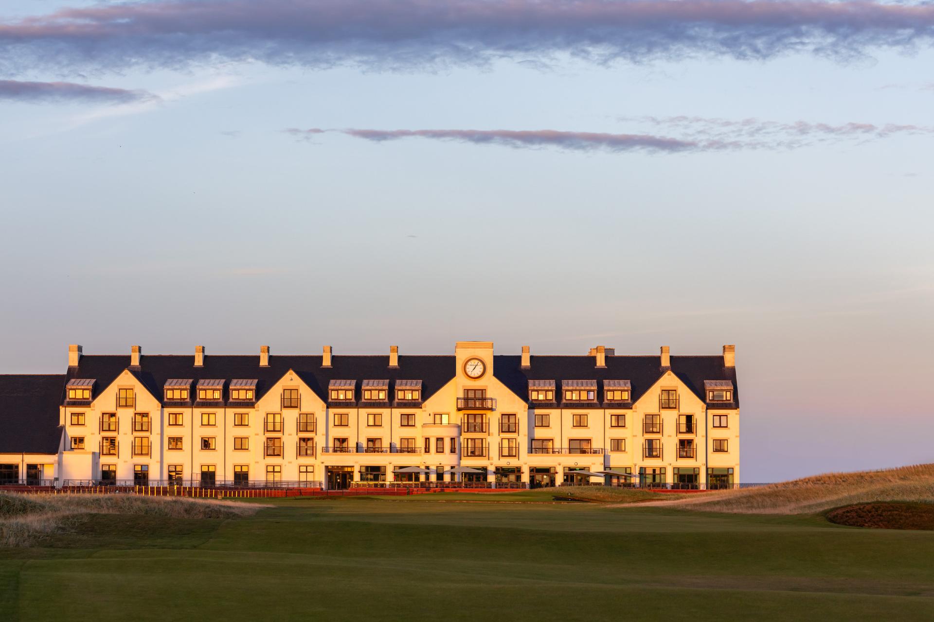 Panoramic view of the Carnoustie Golf Resort
