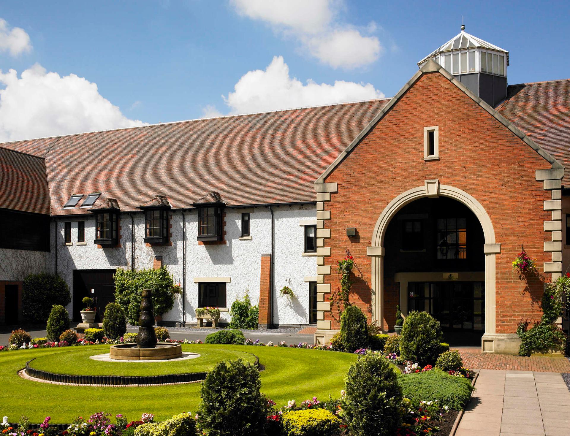 Exterior view of the Forest of Arden Hotel