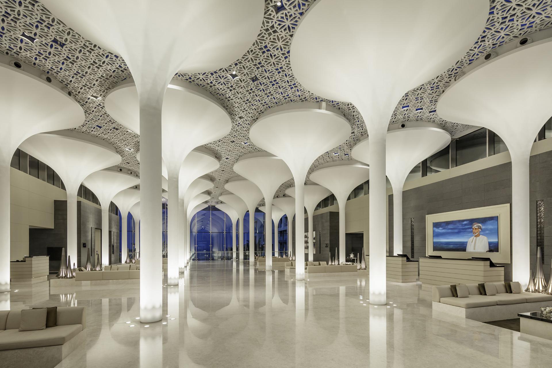 Reception at the Kempinski Hotel Muscat