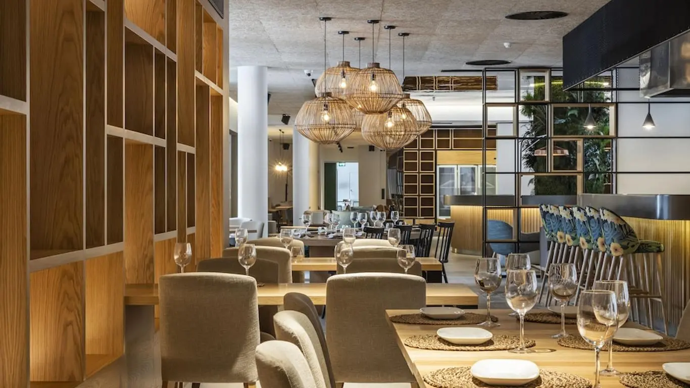 Dining room at The Patio Suite Hotel