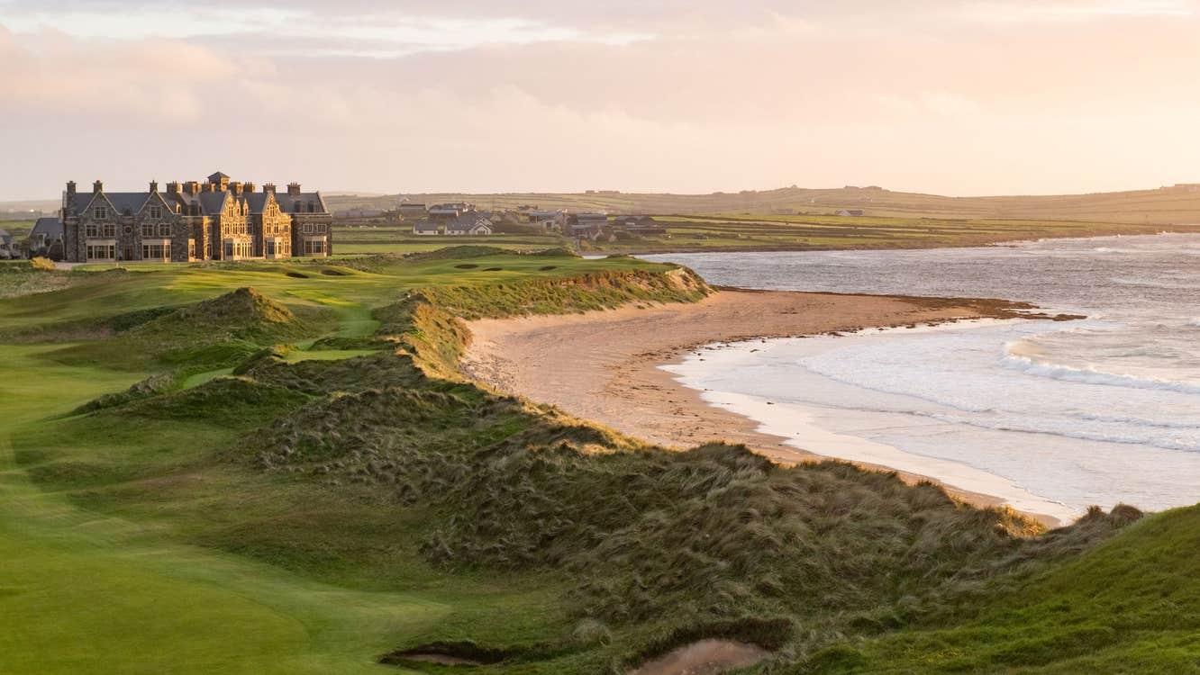 Overhead view of the Trump Doonbeg