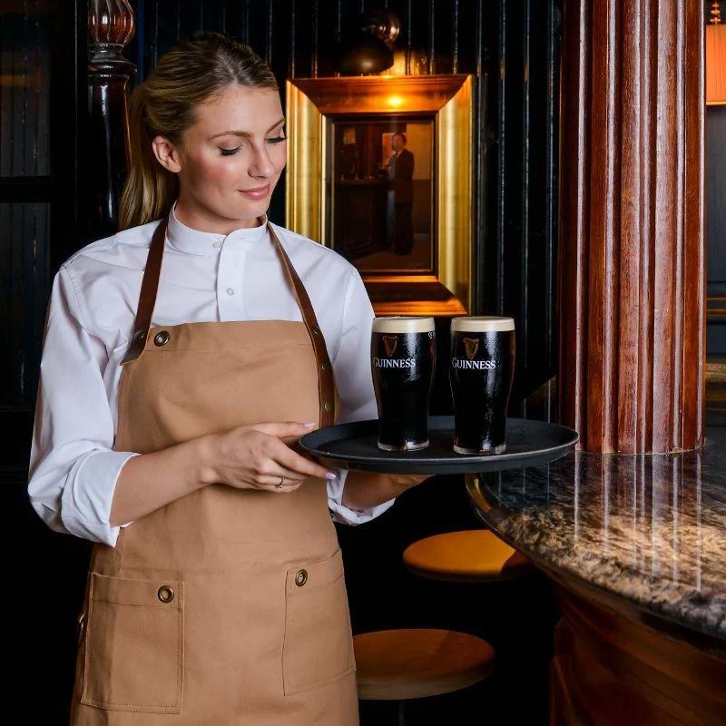 Welcome Guiness on arrival