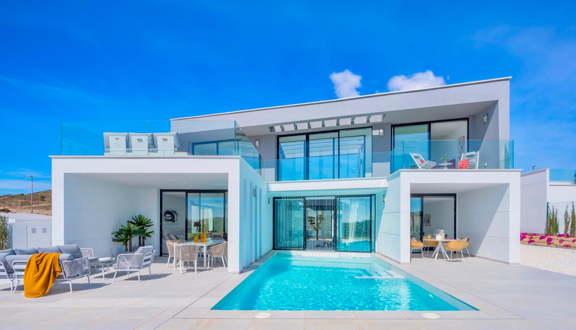 Panoramic view of a villa at Altaona Village