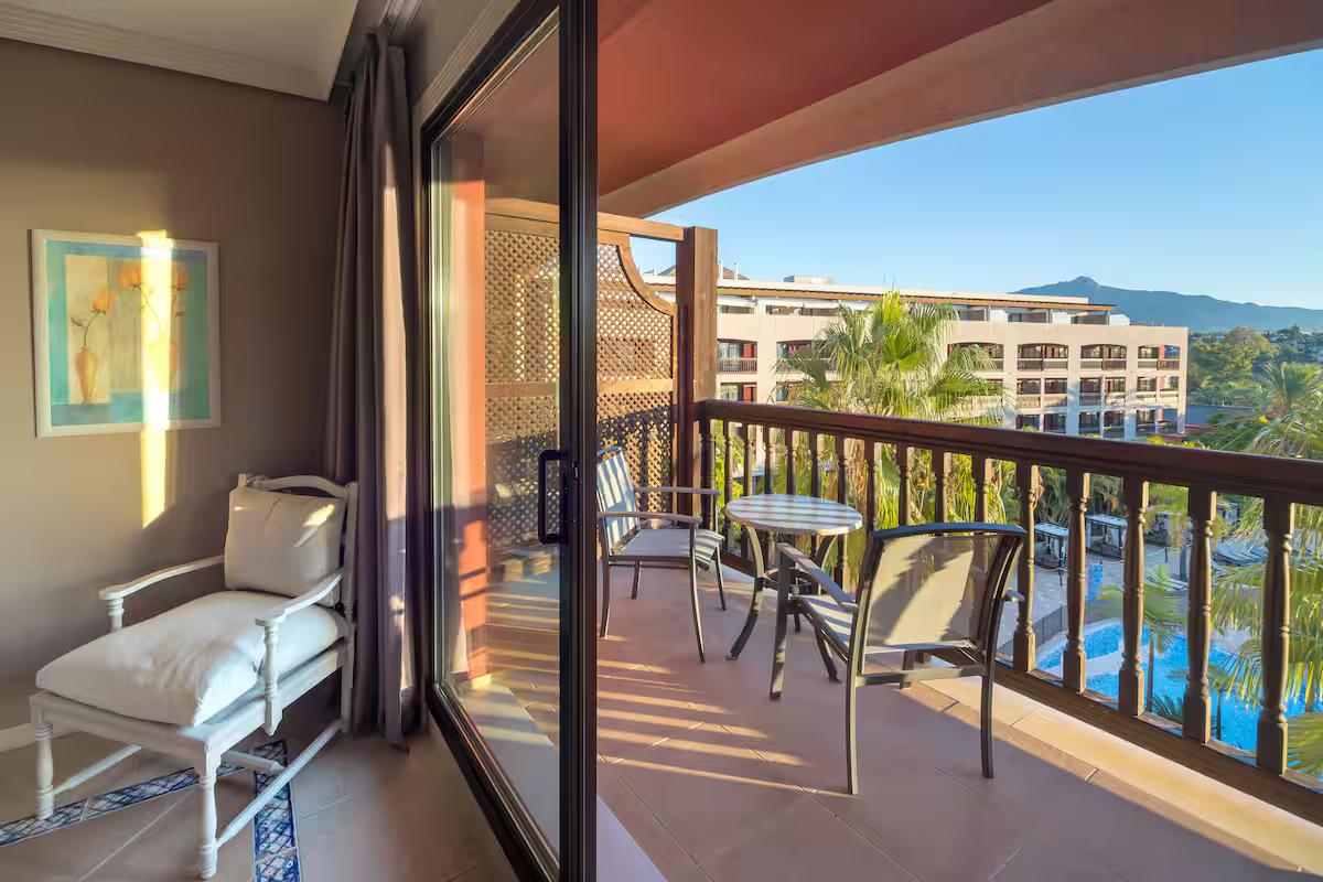 Balcony views of the hotel at Barcelo Marbella Hotel