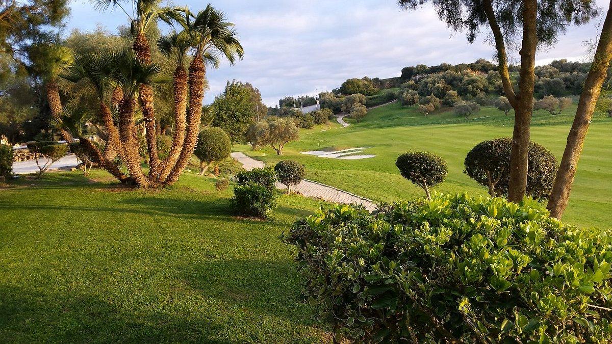 Wide open fairway view from the rough