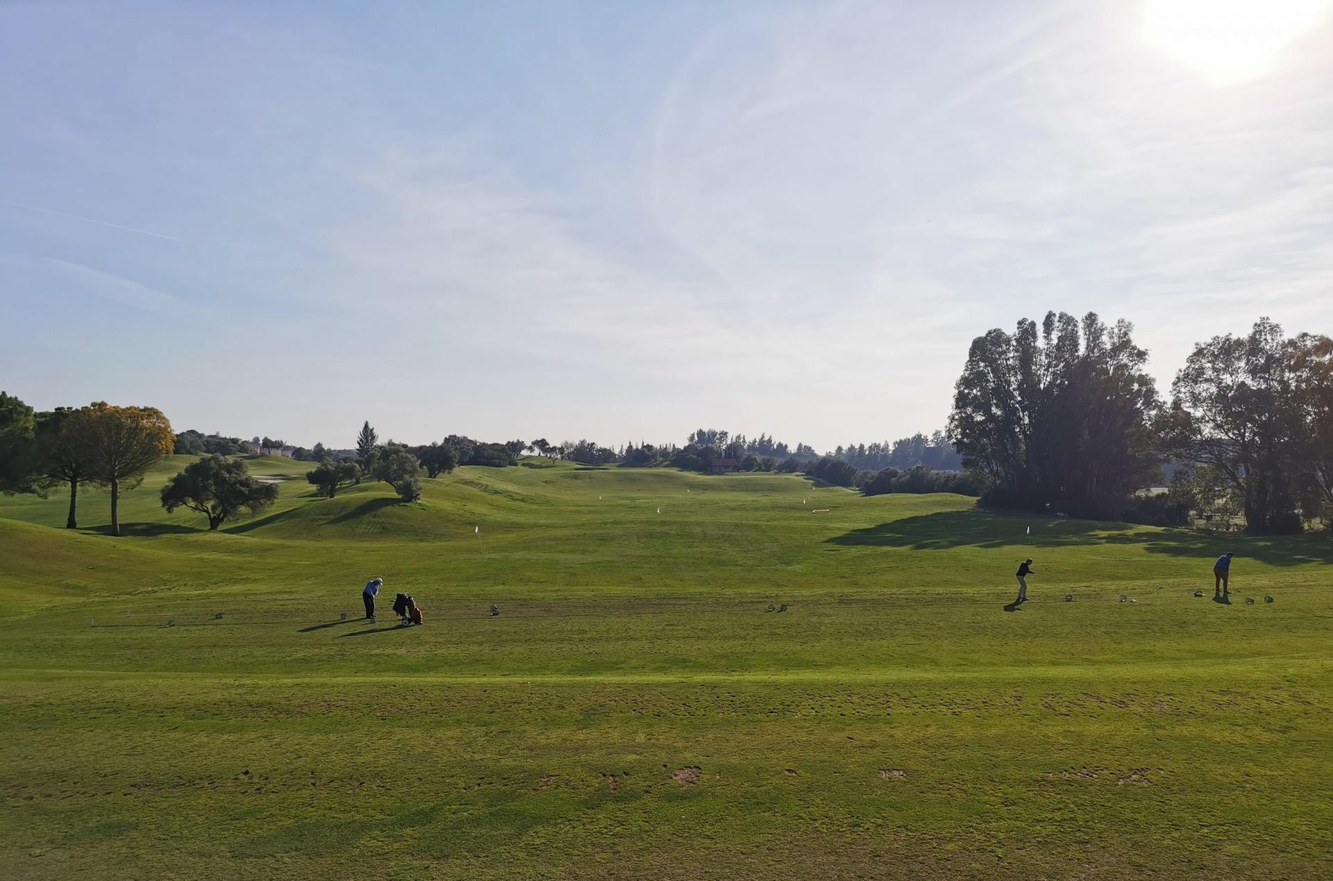 Driving range at Barcelo Montecastillo