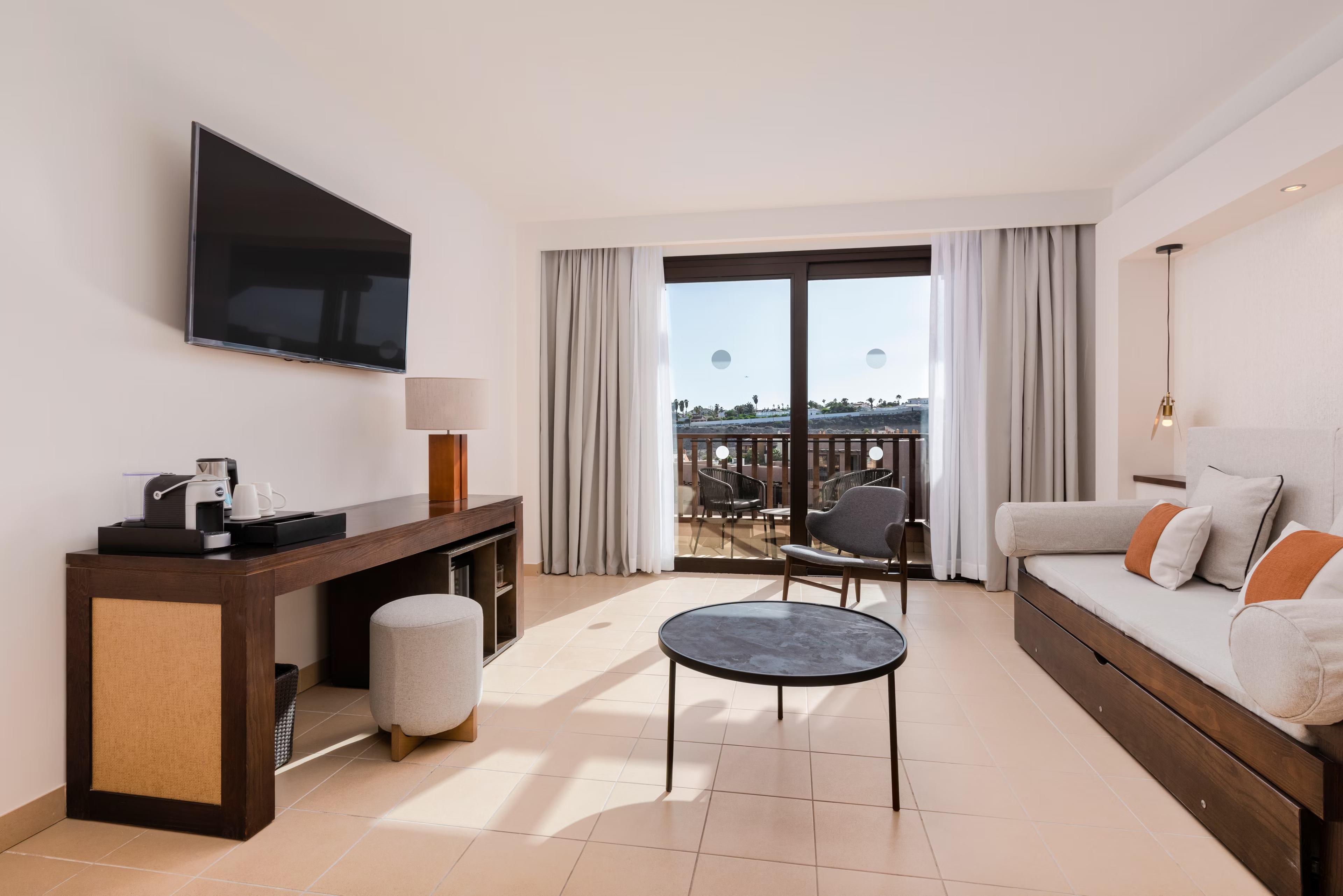 Living room as part of a suite at Barcelo Tenerife