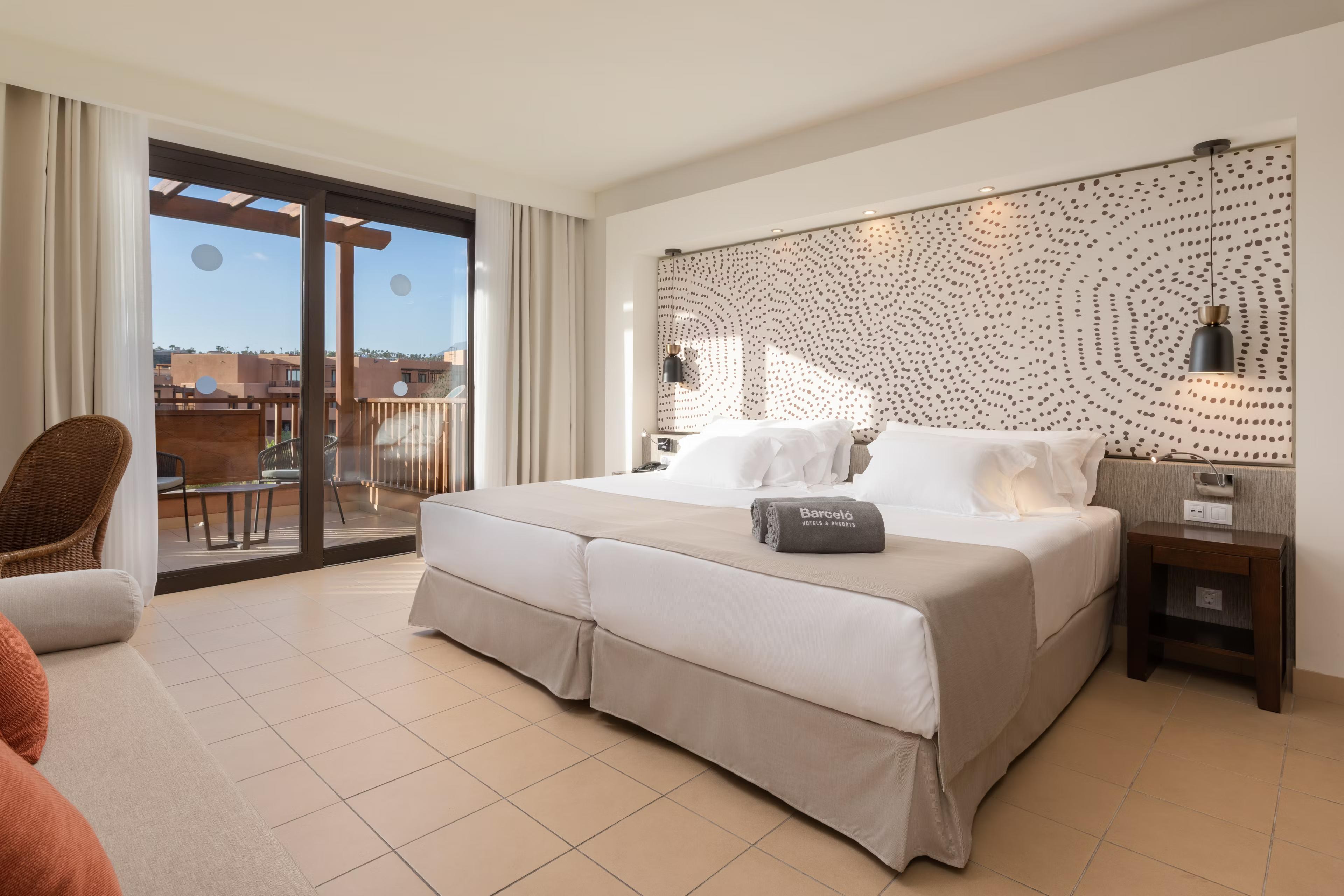 Double bed suite at Barcelo Tenerife