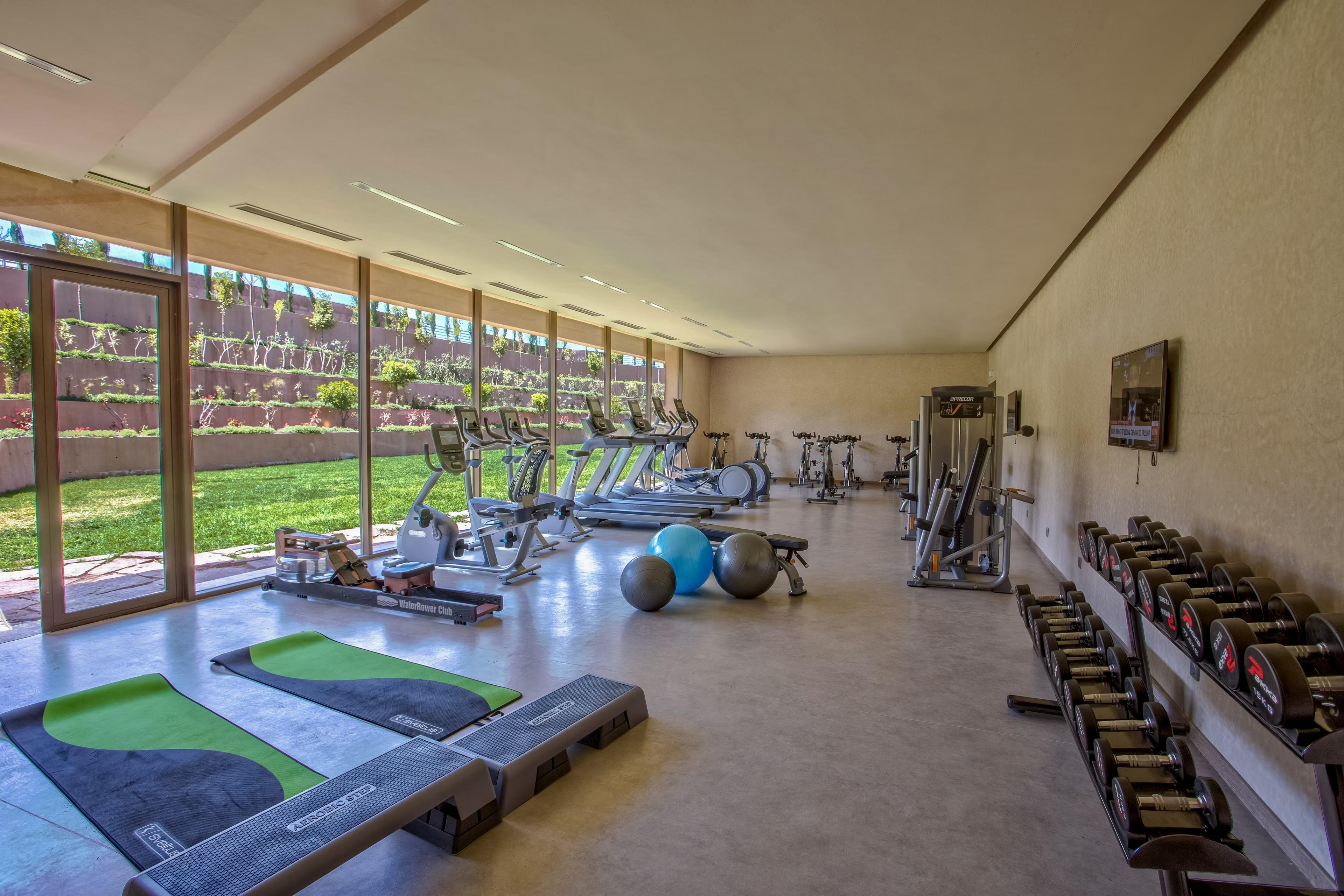 Gym facilities at the Be Live Collection hotel