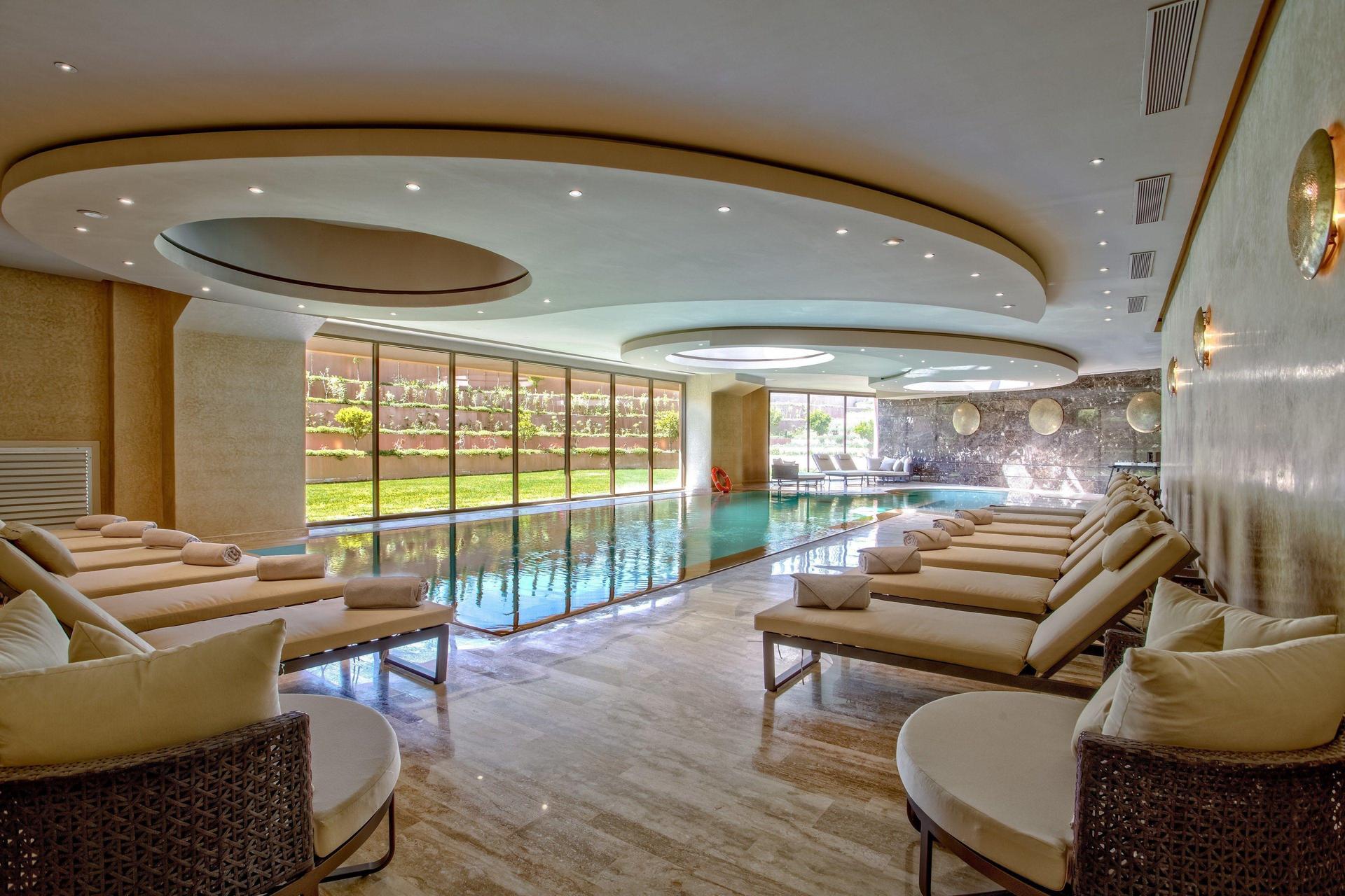 Indoor swimming pool at the Be Live Collection