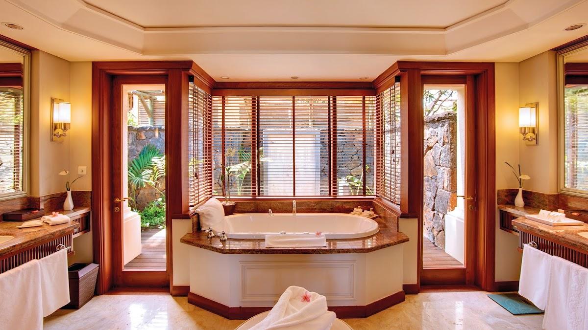 Bathroom as part of the a suite at the Constance Prince Maurice