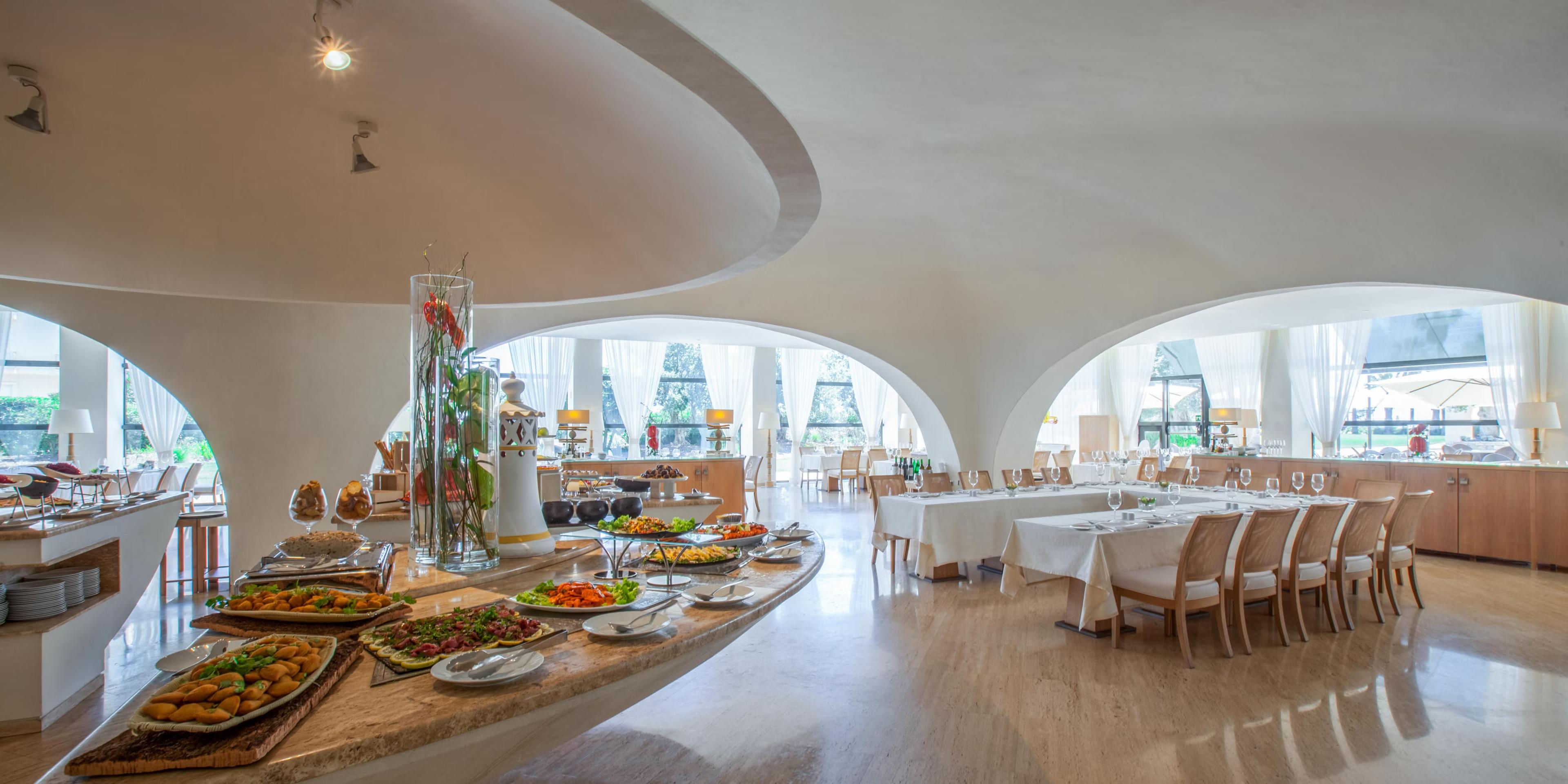Dining room at the Crowne Plaza Vilamoura