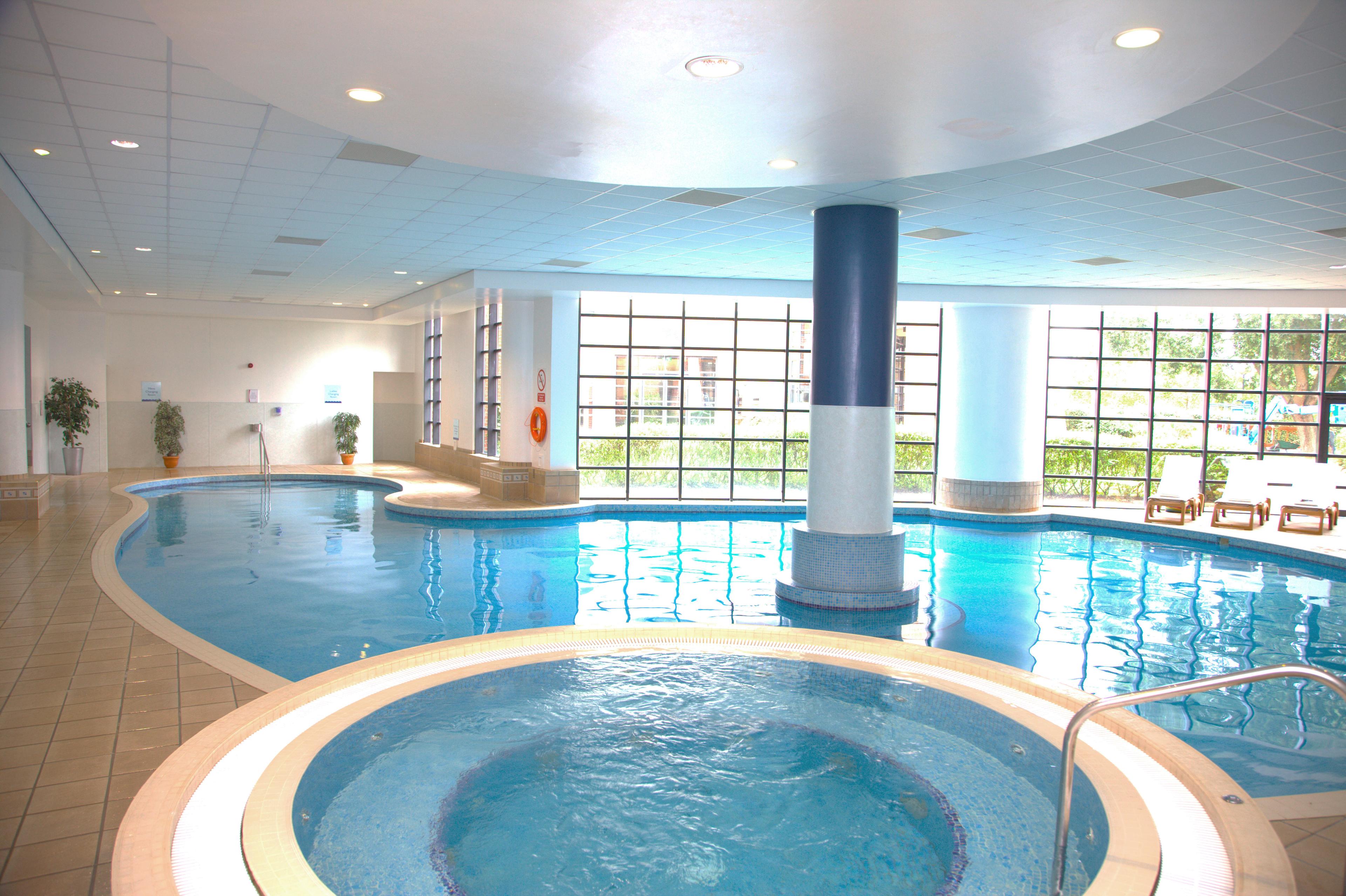 Indoor swimming pool at Five Lakes Resort