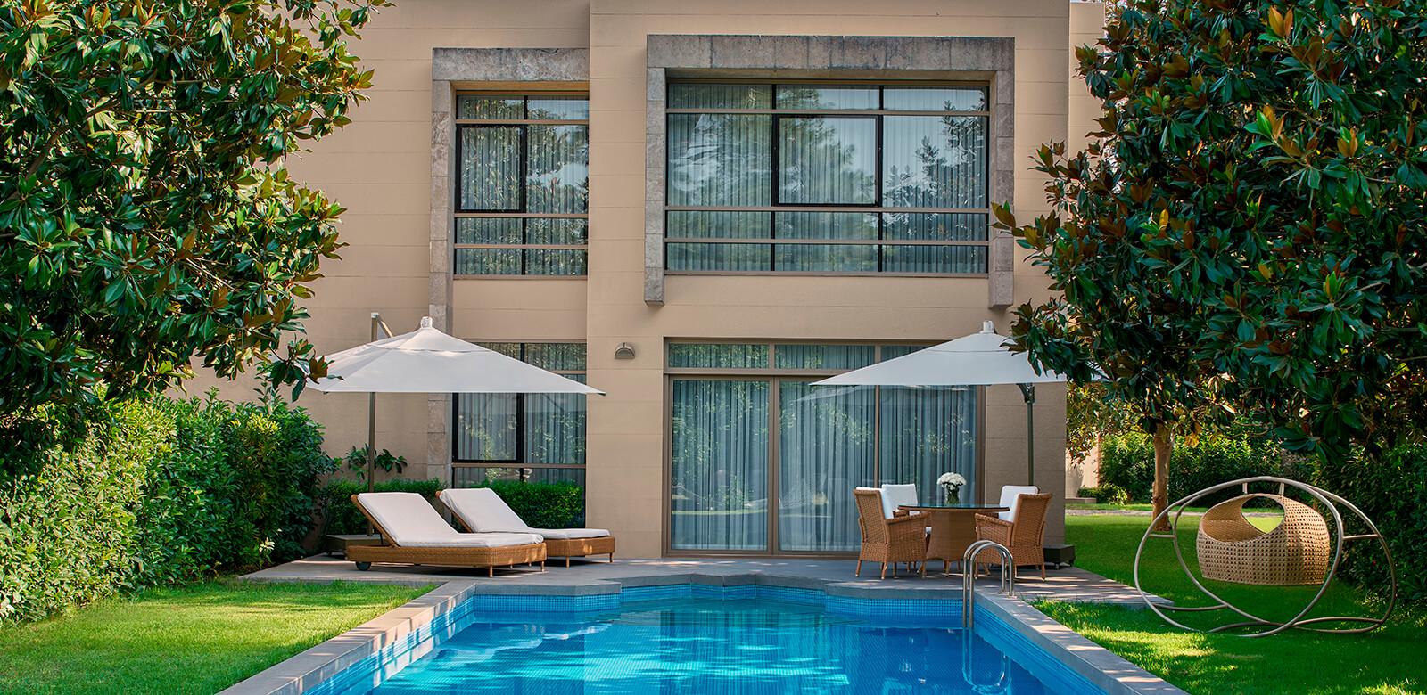 Private villa with swimming pool