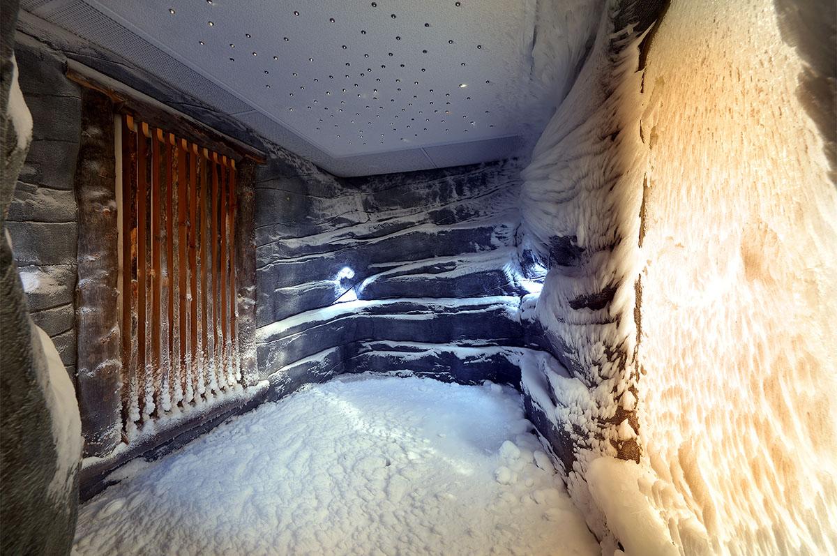 Ice room at Hard Rock Hotel Tenerife