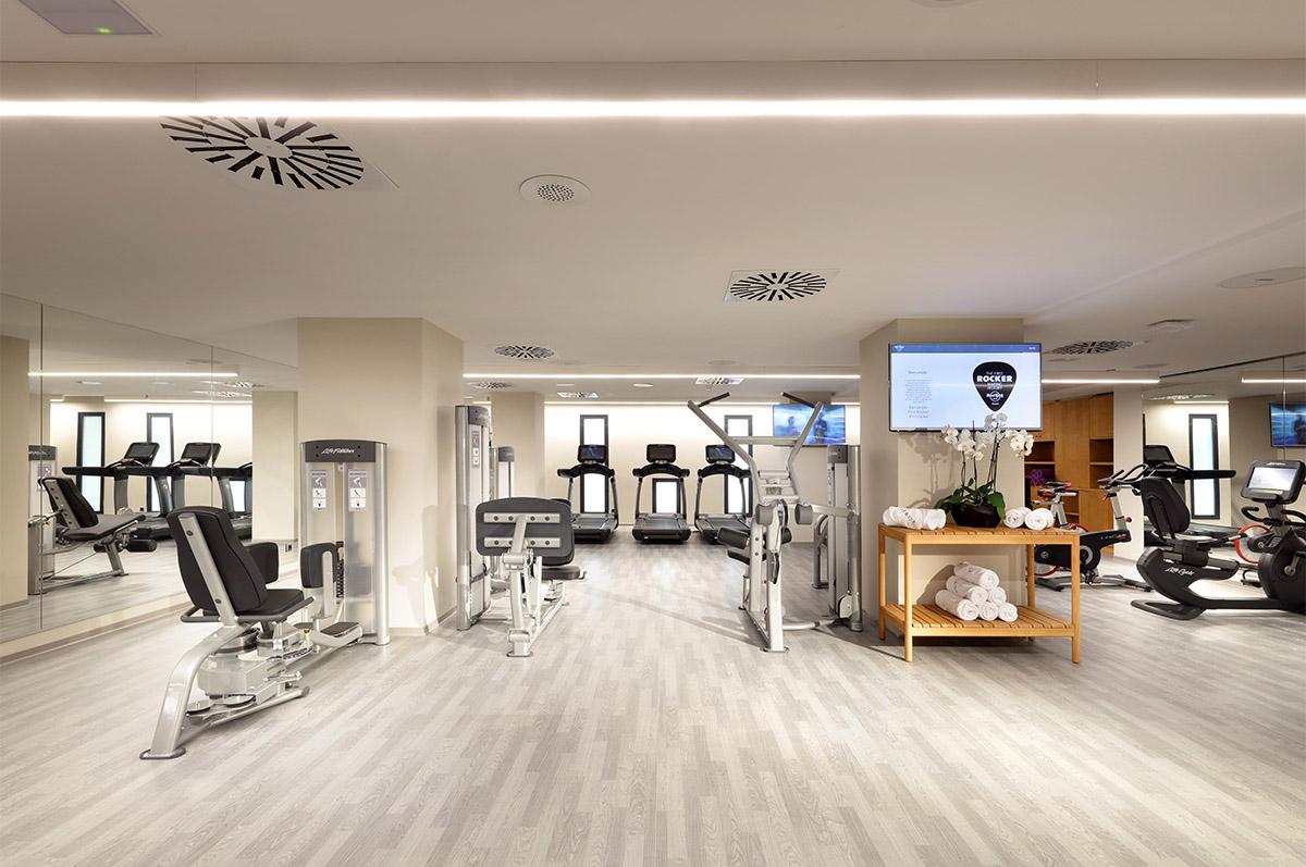 Gym facilities at Hard Rock Hotel Tenerife