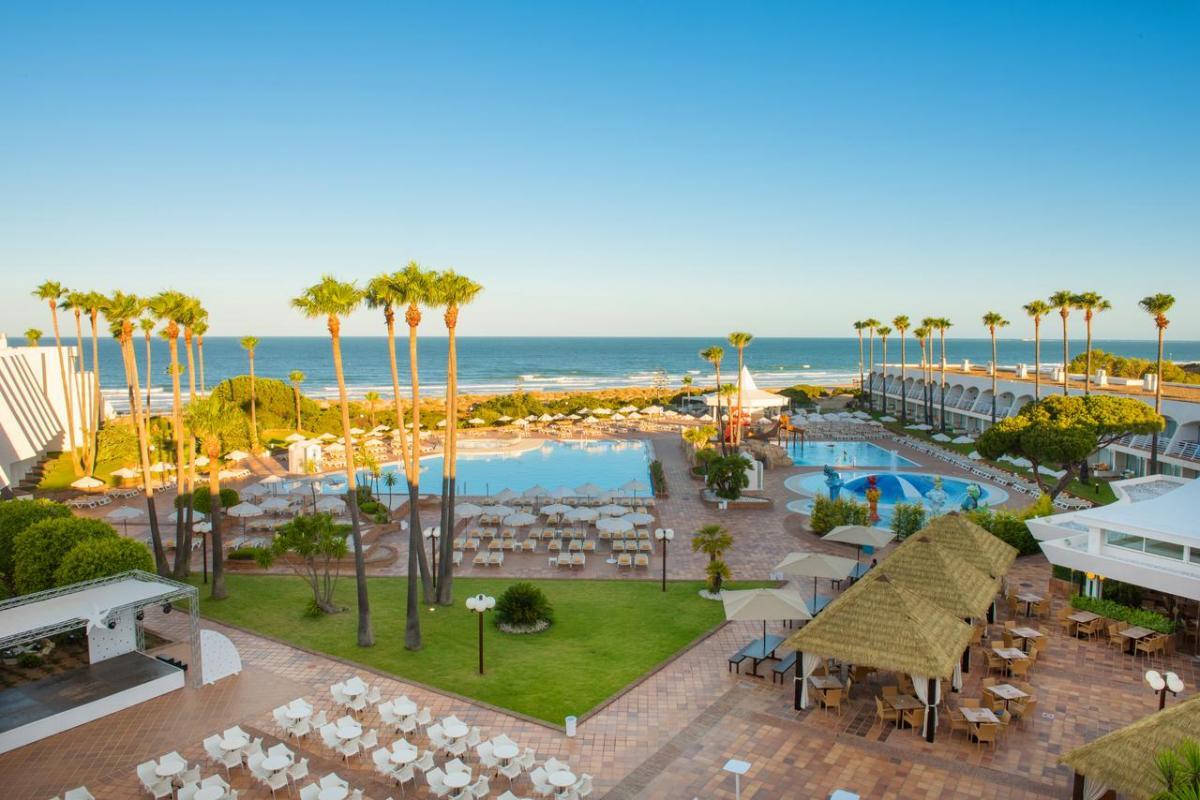 Outdoor pool area