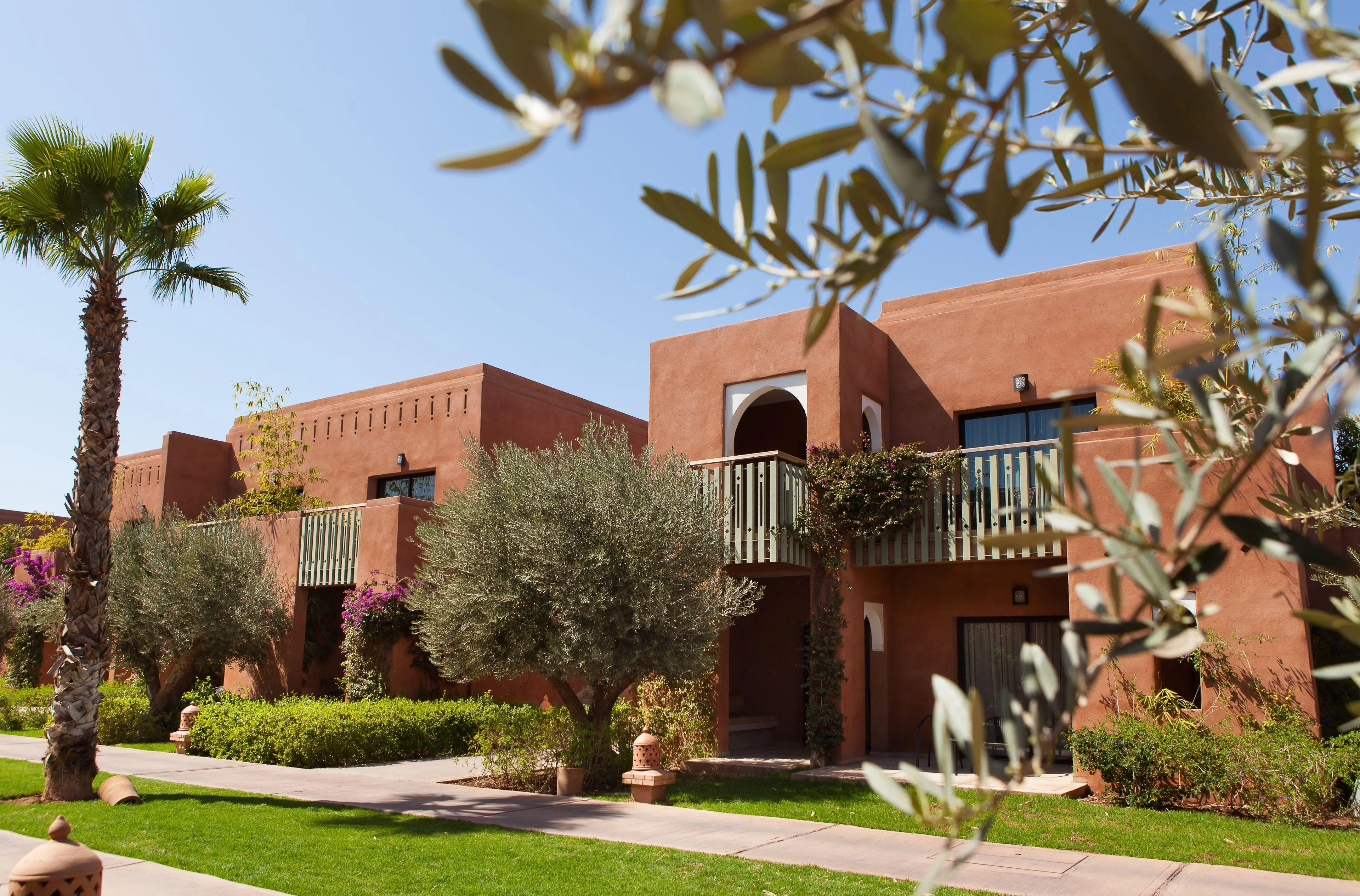 Panoramic view of the Kenzi Club Agdal Medina building