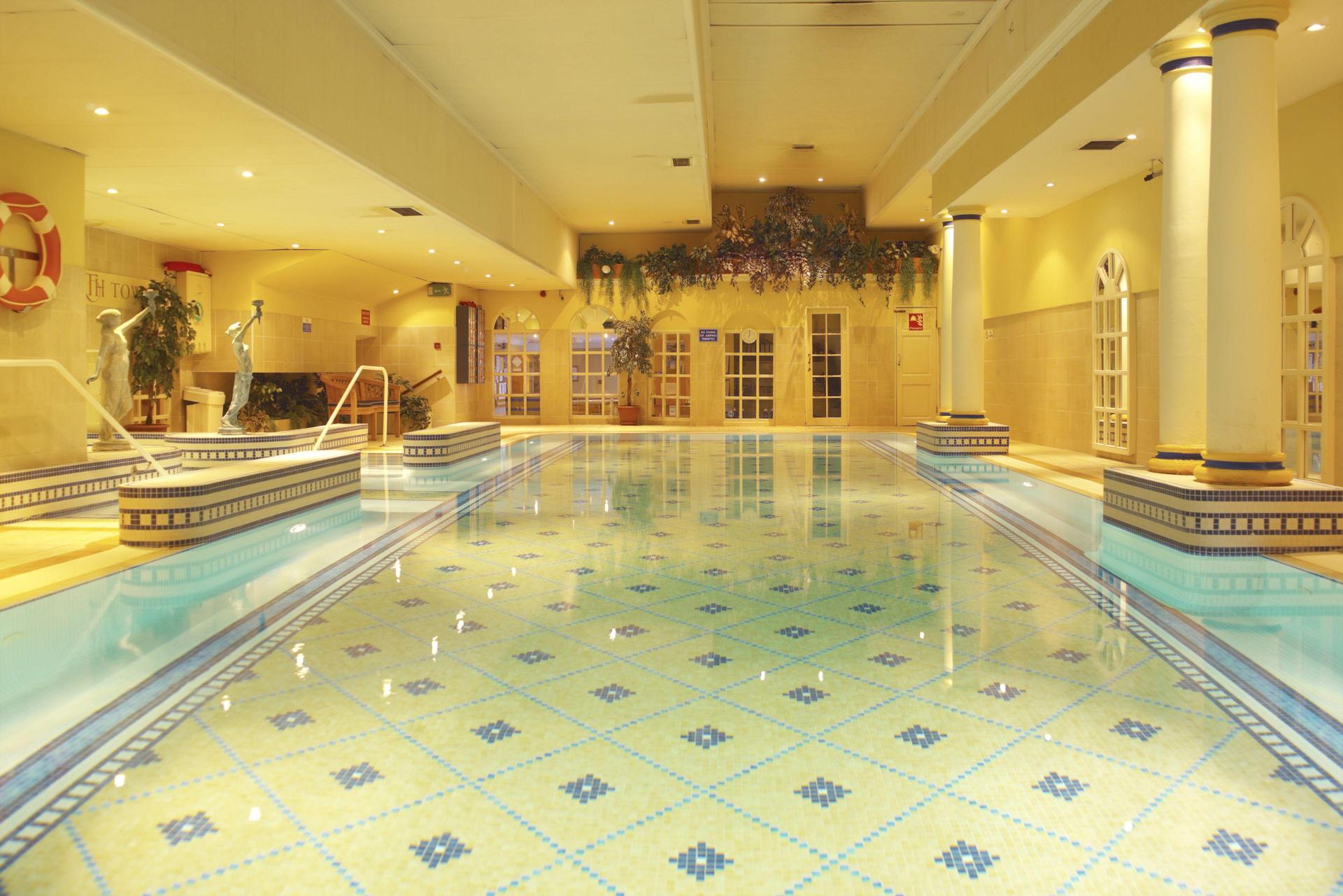 Indoor swimming pool at the Killarney Towers Hotel
