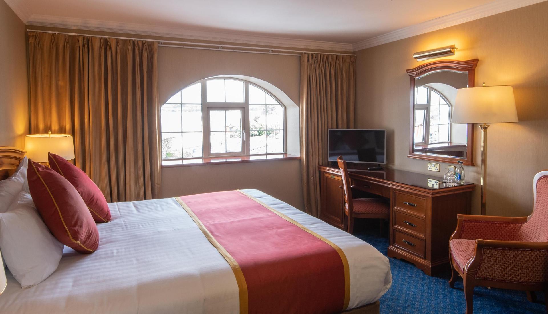 Double bed suite at the Killarney Towers Hotel