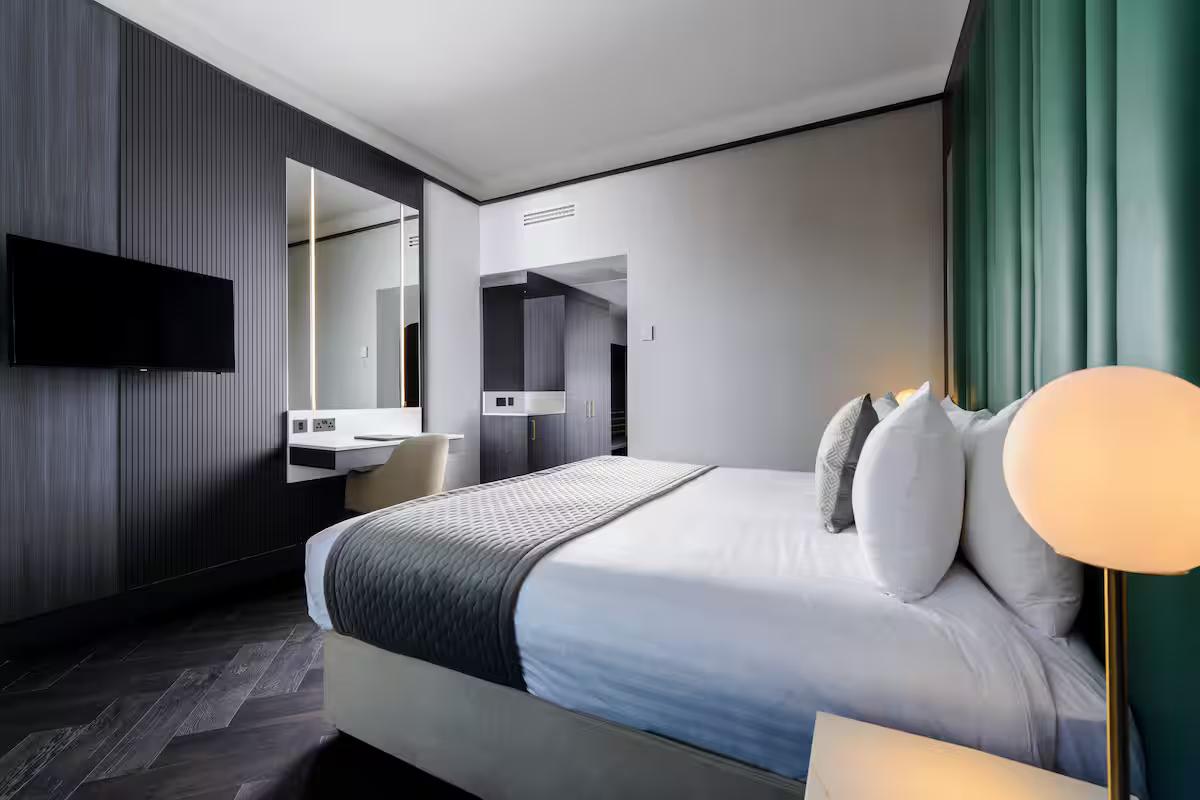 Double bed room at the Kinsale Hotel & Spa