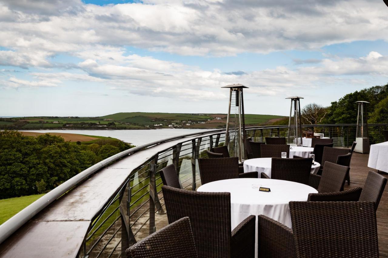 Rooftop dining area at the Kinsale Hotel & Spa