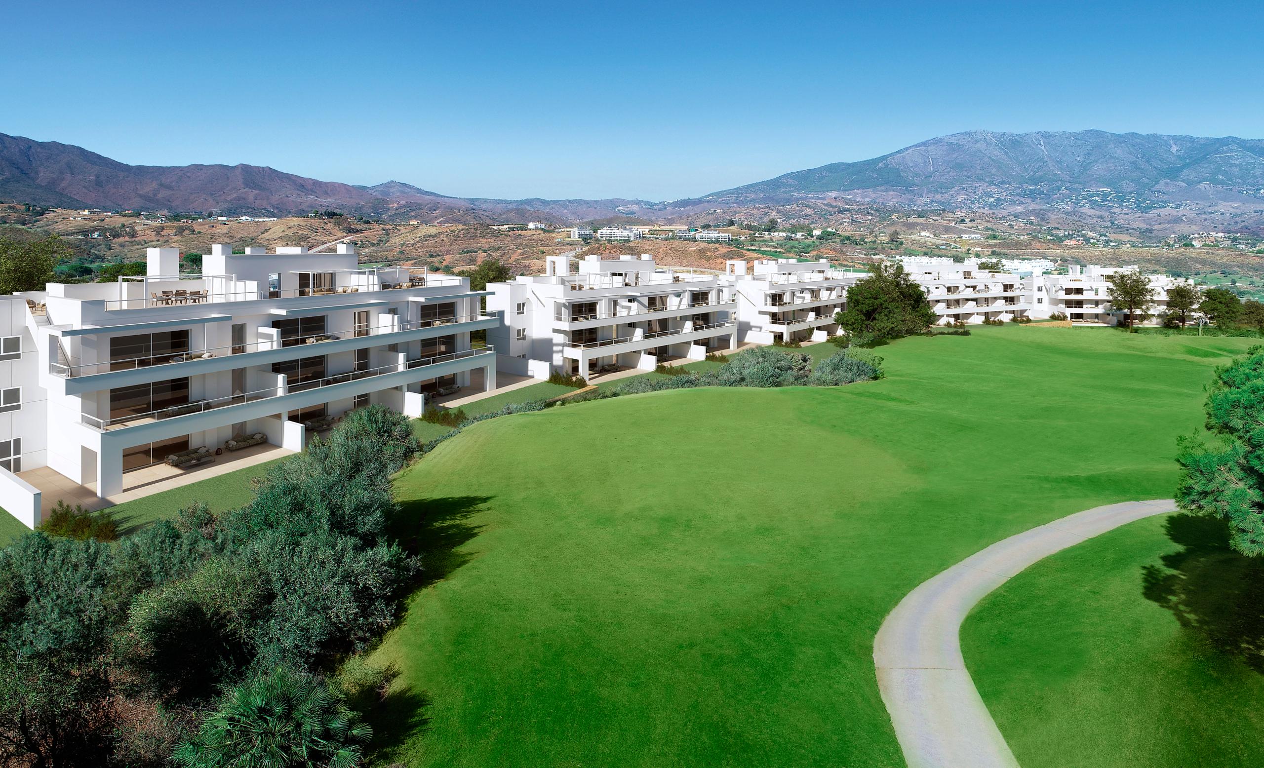 Panoramic view of the La Cala Golf Resort - Rentals