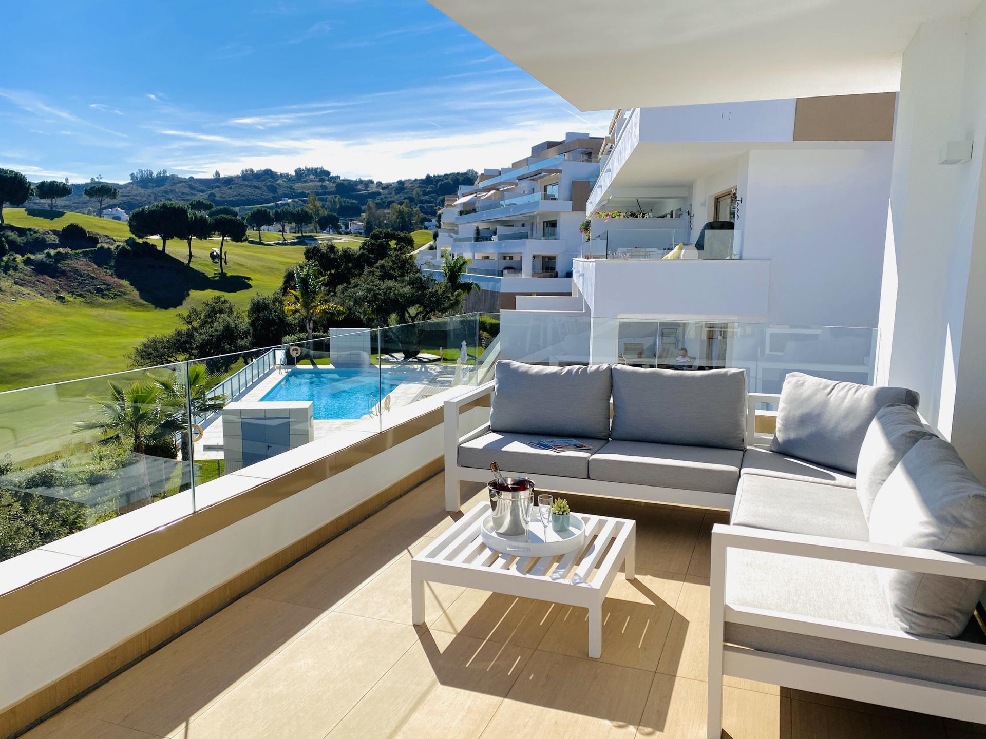 Balcony views from the La Cala Golf Resort - Rentals