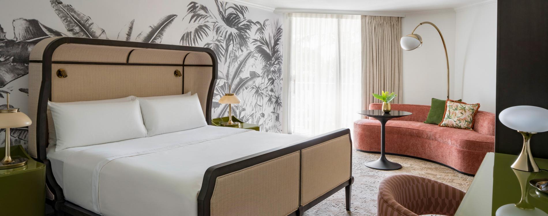 Double bed suite at the PGA National Resort & Spa