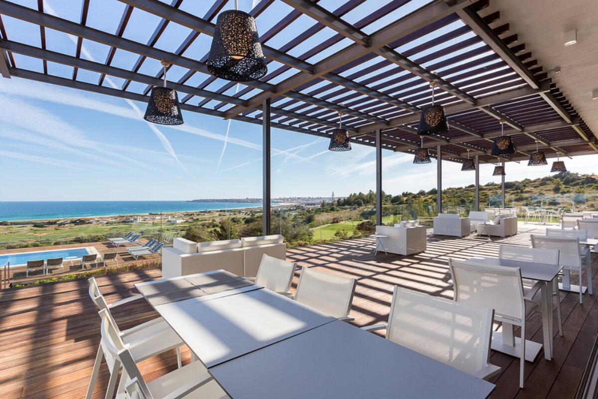 Outdoor balcony area